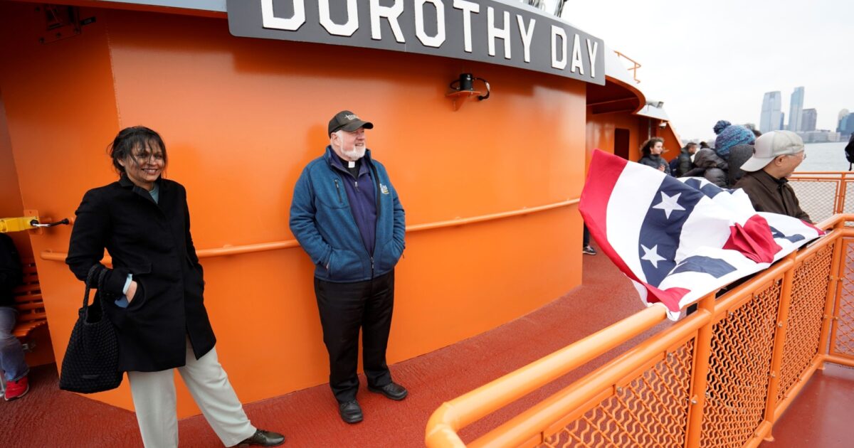 Staten Island Ferry Named For Dorothy Day Makes Maiden Voyage Detroit