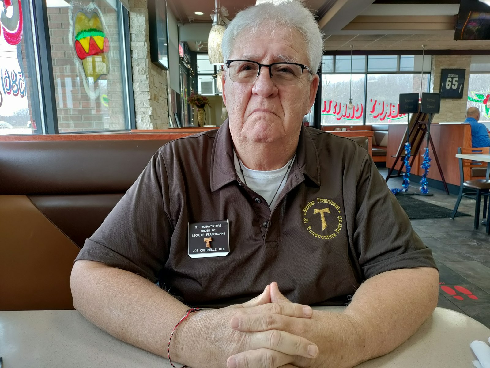 Retired after 42 years coaching high school football, Joe Quesnelle forges a new adventure as a member of the Franciscan Third Order at St. Bonaventure in Detroit. (Photo by Don Horkey | Special to Detroit Catholic)