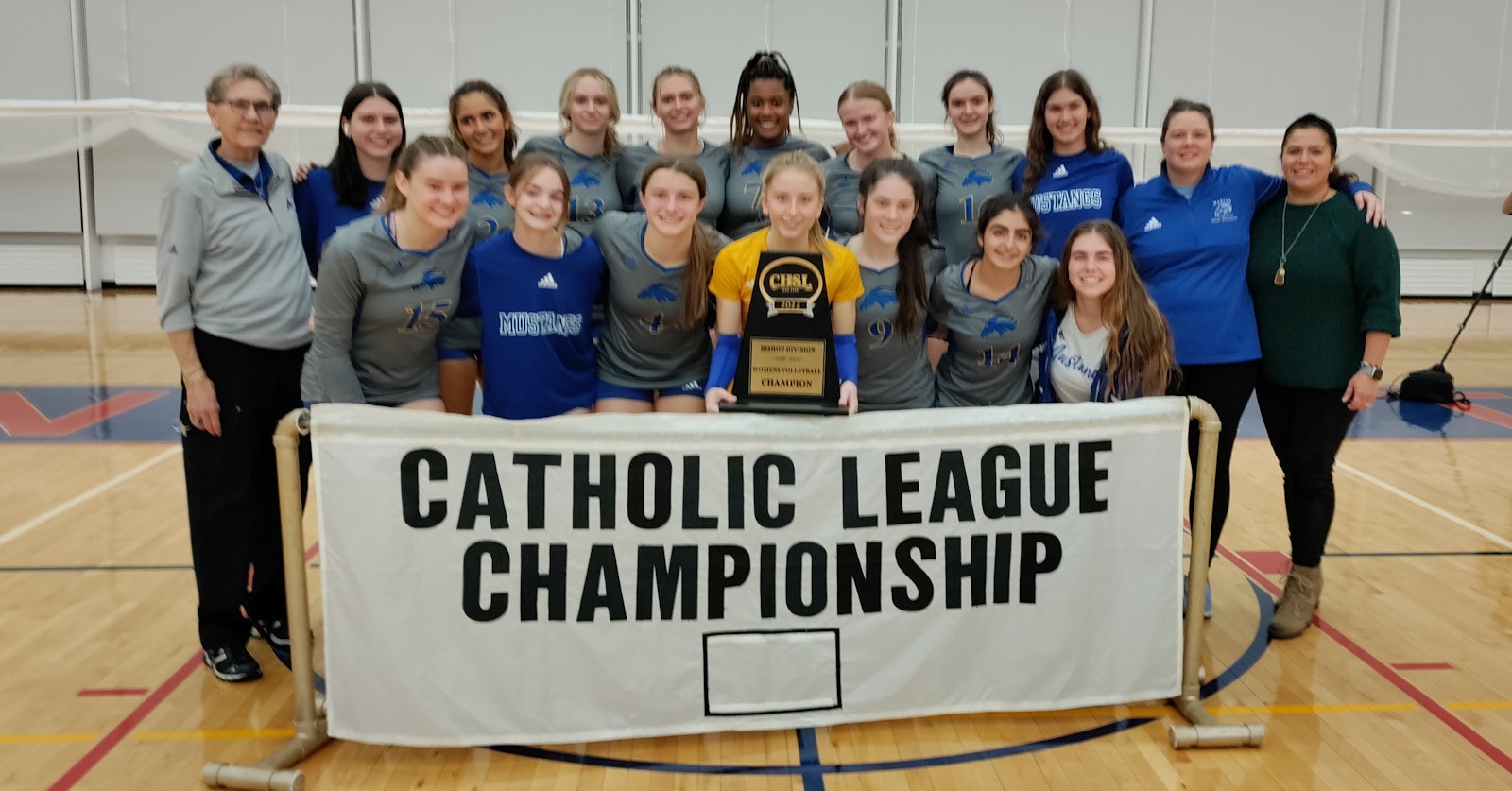 Marian won its third straight CHSL volleyball title, 16th in its history, and now turn their eyes toward a third consecutive state Division championship to go along with titles won in in 2021, 2020, 2010 and 2009.