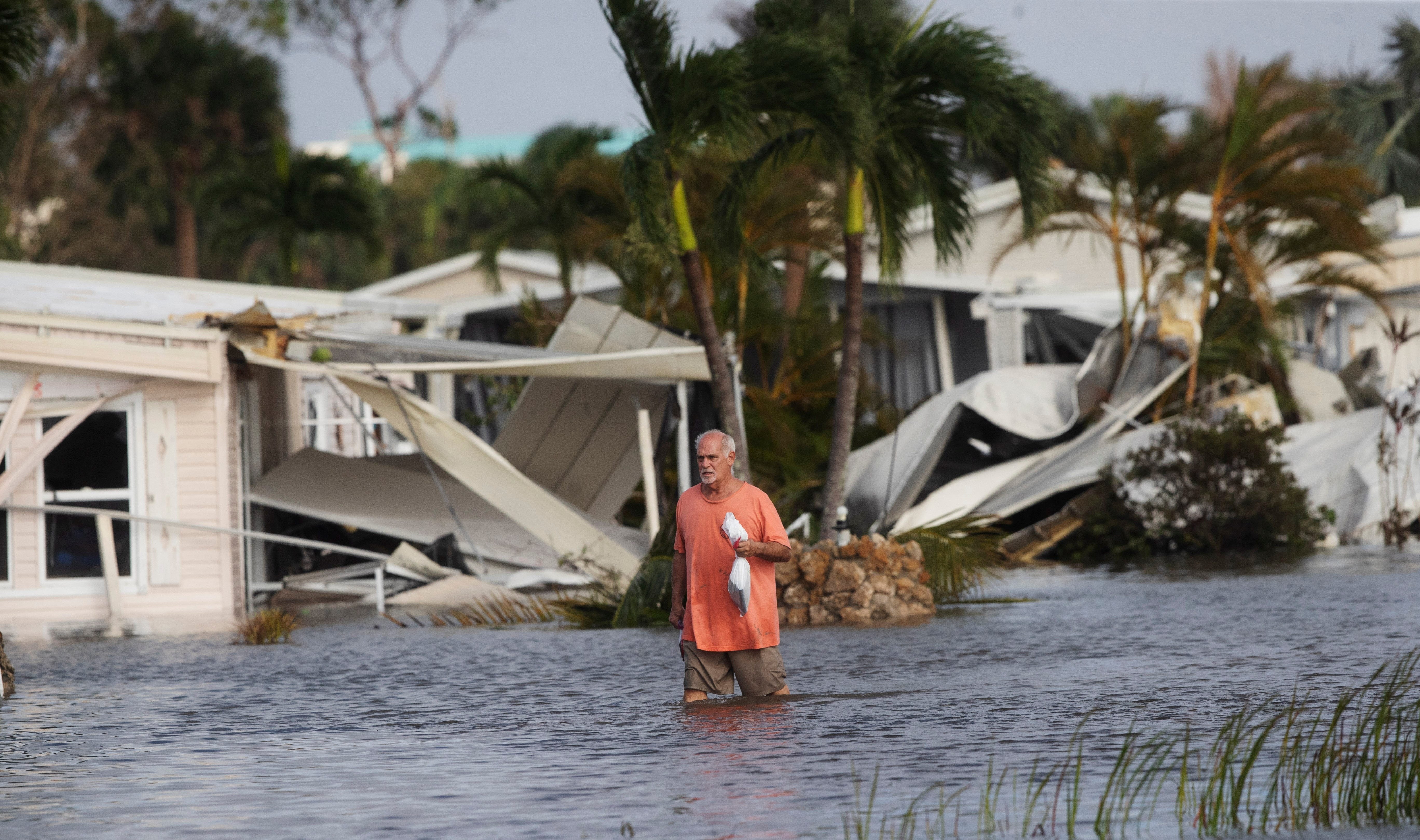 Florida Continues With Rescue Efforts As Hurricane Ian Heads North ...