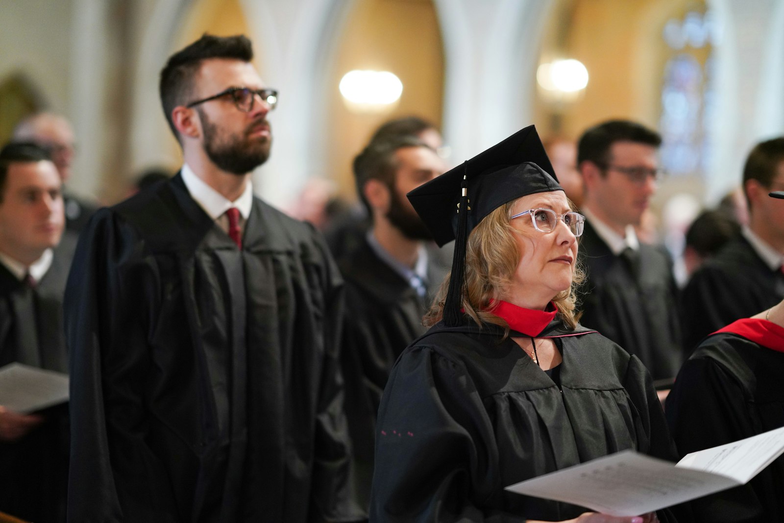 Many Sacred Heart graduates go on to use their degrees in parish or ministry work, bringing their newfound knowledge to bear in a society that needs to hear the good news of Jesus, said Fr. Stephen Burr, rector and president of Sacred Heart.