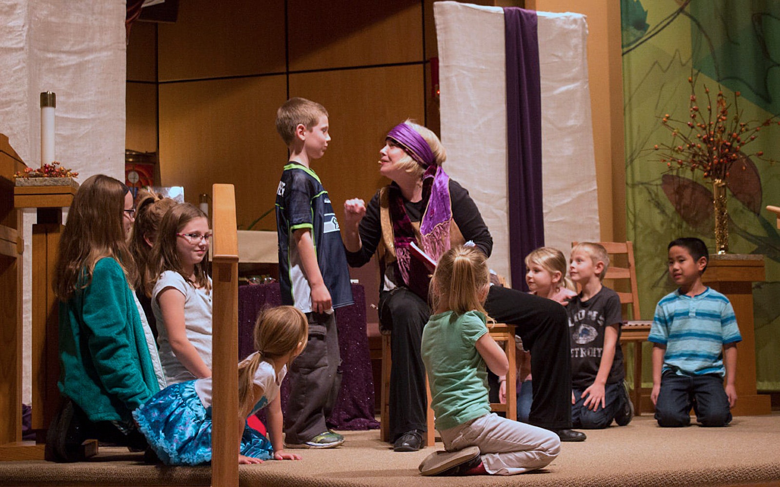 "The Parable Project" engages children and adults alike through interactive and imaginative dramatizations of Jesus' parables.