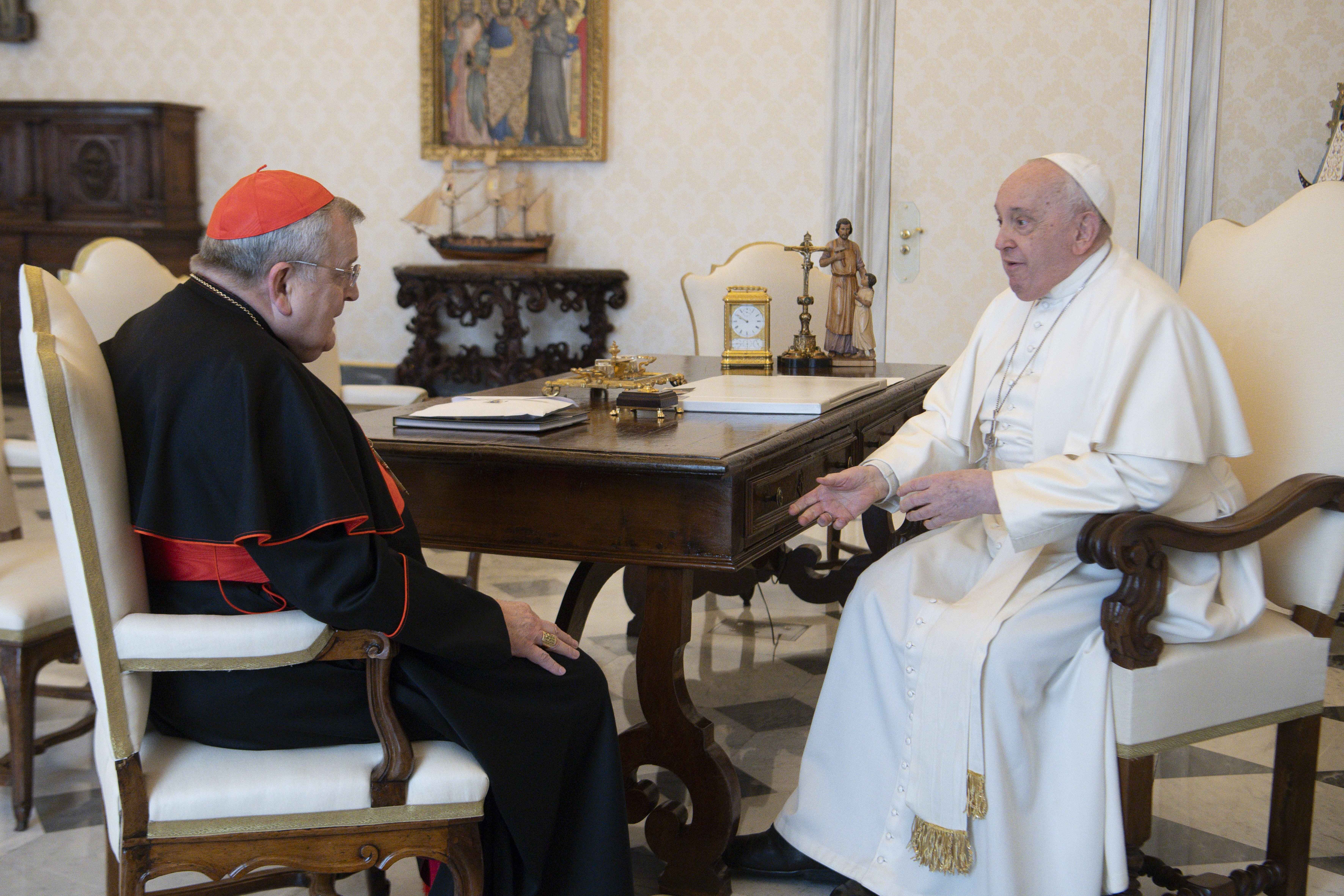 Pope Meets With U.S. Cardinal Burke; Neither Offer Details Of ...