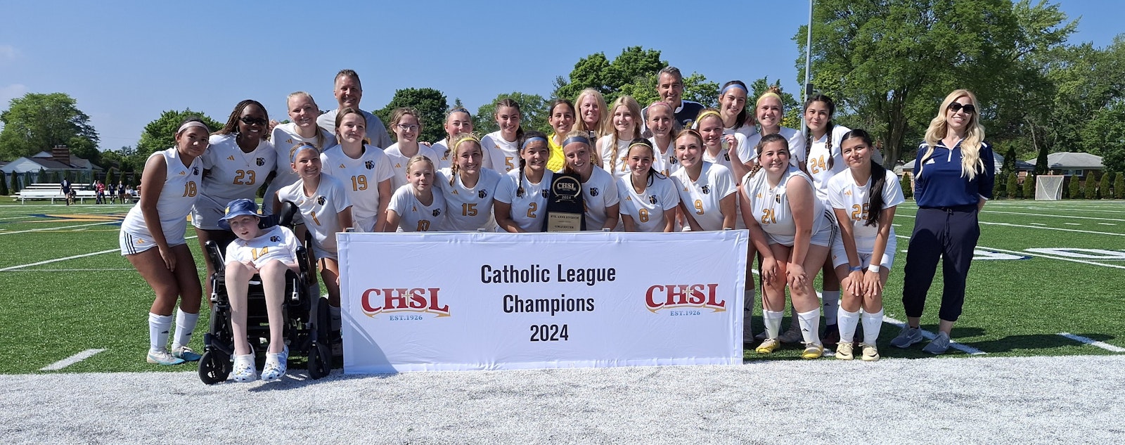 Cabrini routed Sacred Heart, 6-1, for the Ste. Anne Division trophy, its first appearance in the soccer finals since 2014 and 2015 when they lost in the finals.