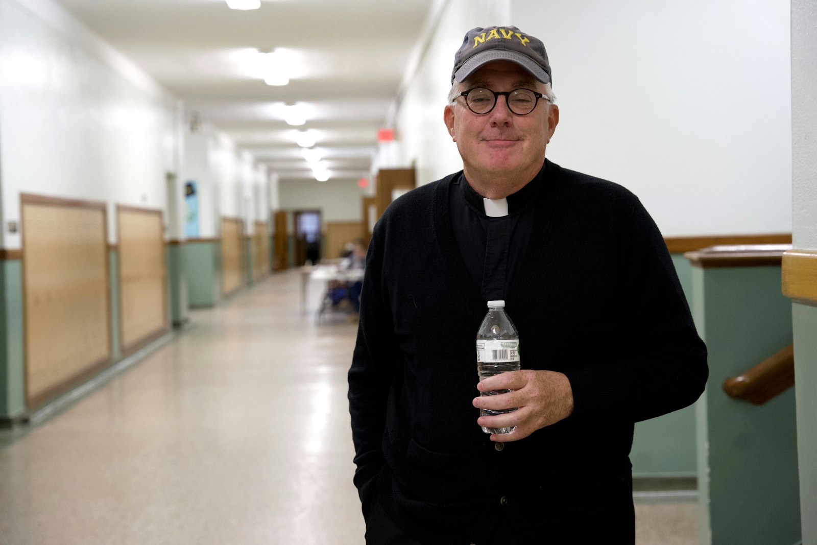 As a boy, Fr. Maksym attended St. Louis School for two years. Seeing the building teeming with students again has given the priest joy as he and the other priests in solidum of the Family of Parishes seek ways to revitalize discipleship formation for both students and their parents.