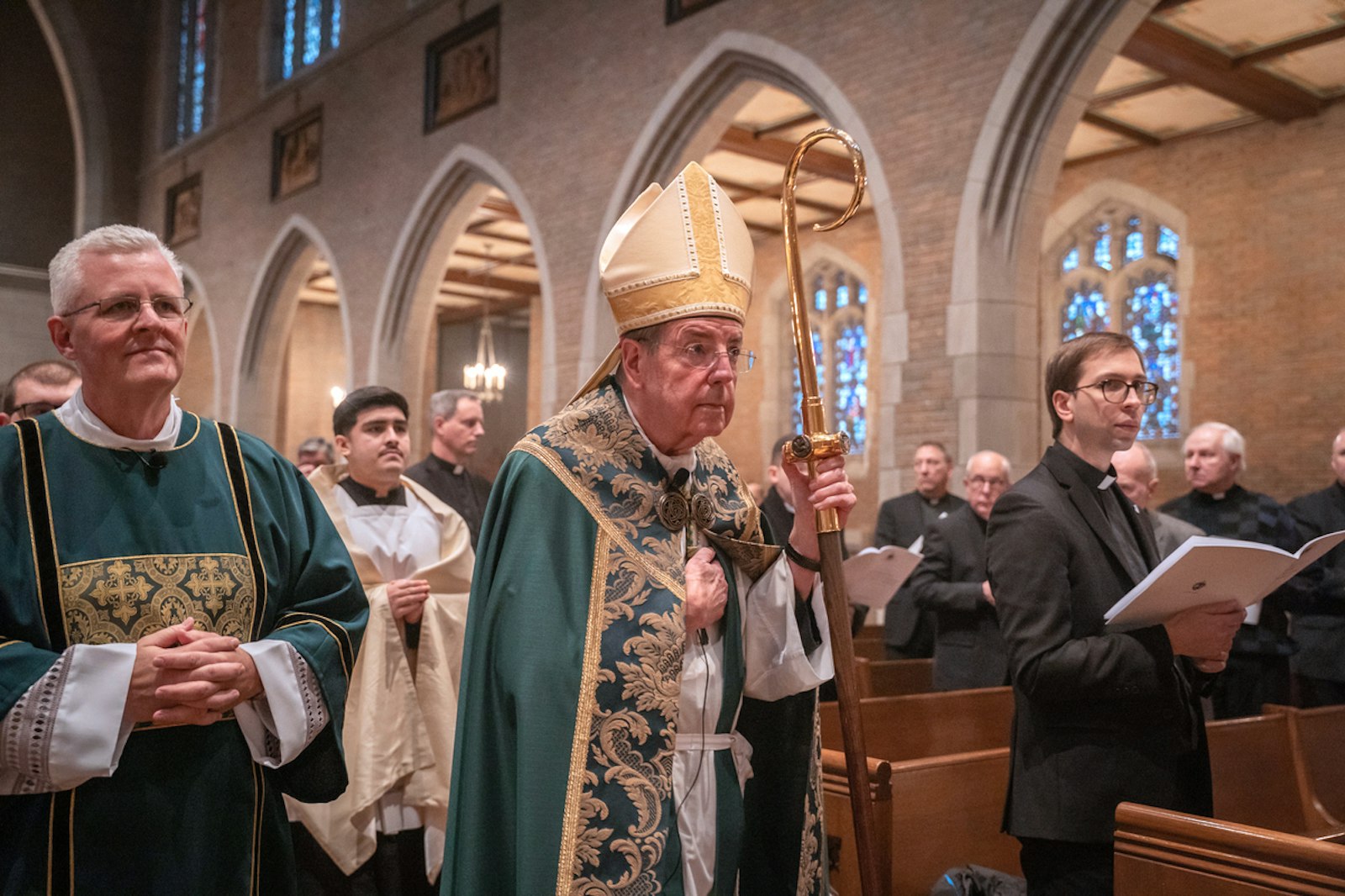 "I'm going to miss him," said Fr. Brian Cokonougher, a priest in solidum serving at St. Andrew Parish in Rochester. "I take a lot of inspiration from 'Unleash the Gospel,' which was a really pivotal moment in my priestly ministry. He has always helped us to keep our eyes fixed on Christ."