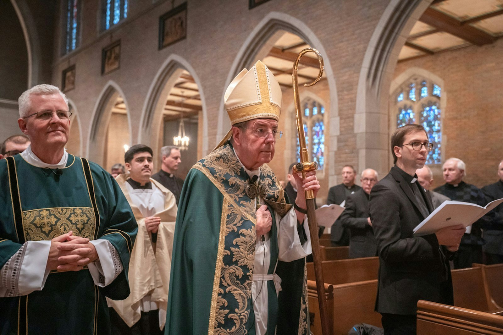 "Lo voy a extrañar", dijo el P. Brian Cokonougher, sacerdote en solidum en St. Andrew Parish en Rochester. "‘Unleash the Gospel’ fue un momento realmente clave en mi ministerio sacerdotal, de donde saco mucha inspiración. Siempre nos ha ayudado a mantener nuestra mirada fija en Cristo”.