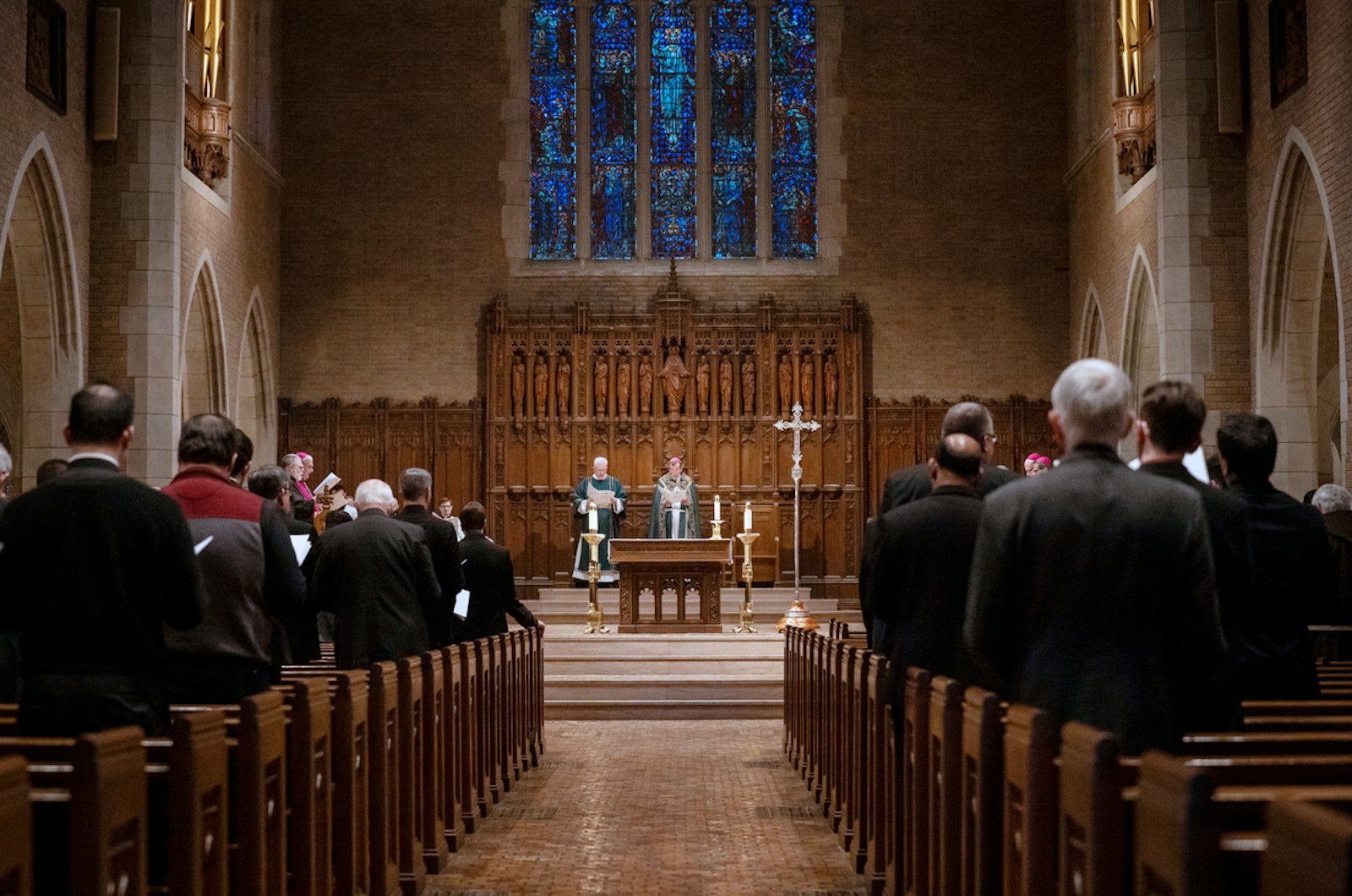 Archbishop Vigneron said he's cherished every moment he's served as a priest and bishop, thanking his brother priests for their prayers, support and fraternity especially over the past 16 years.