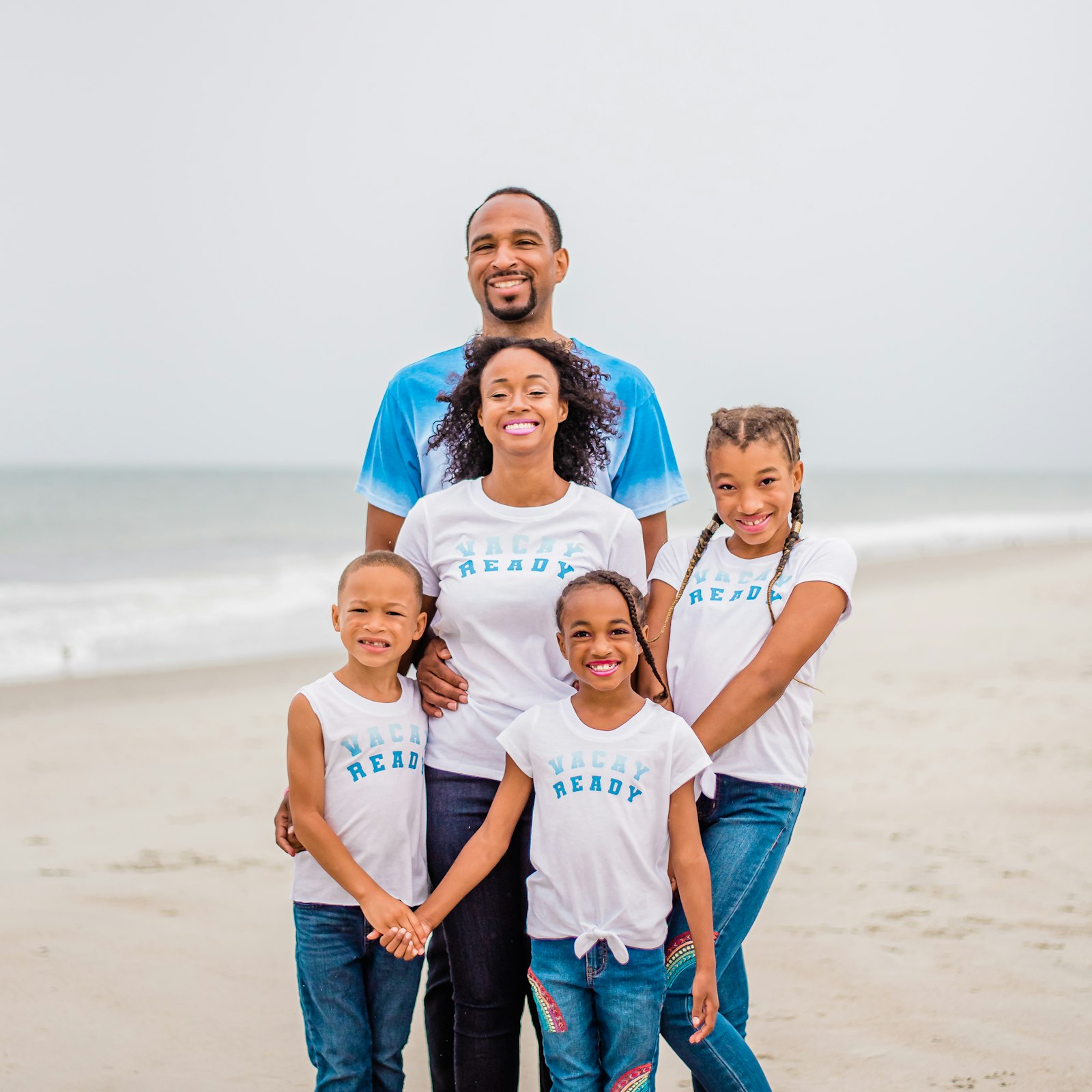 This year's Project Hope recipient, Valerie Albright, center, is pictured with her husband, De'Korey Albright, and children Anna, 11, and twins Lilla and Josiah, 7. Albright, who is battling metastatic cancer, said the support of the St. Clare community has meant the world during her time of trial. "I have never met a more dedicated community," she said. "It's love, and it's rare, and it's free, and it's consistent." (Photo courtesy of the Albright family)