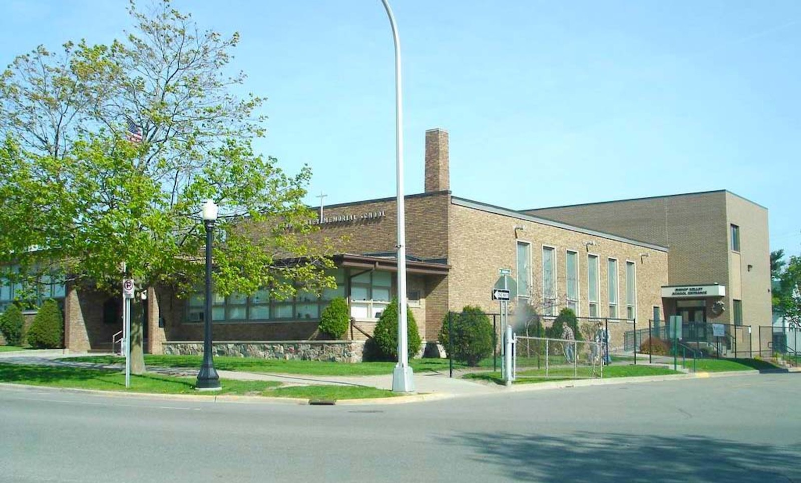 La Escuela Conmemorativa Obispo Kelley abrió sus puertas en 1950 en respuesta a la necesidad de educación católica en la zona rural de Lapeer y sus pueblos circundantes. (Foto de archivo de Detroit Catholic)