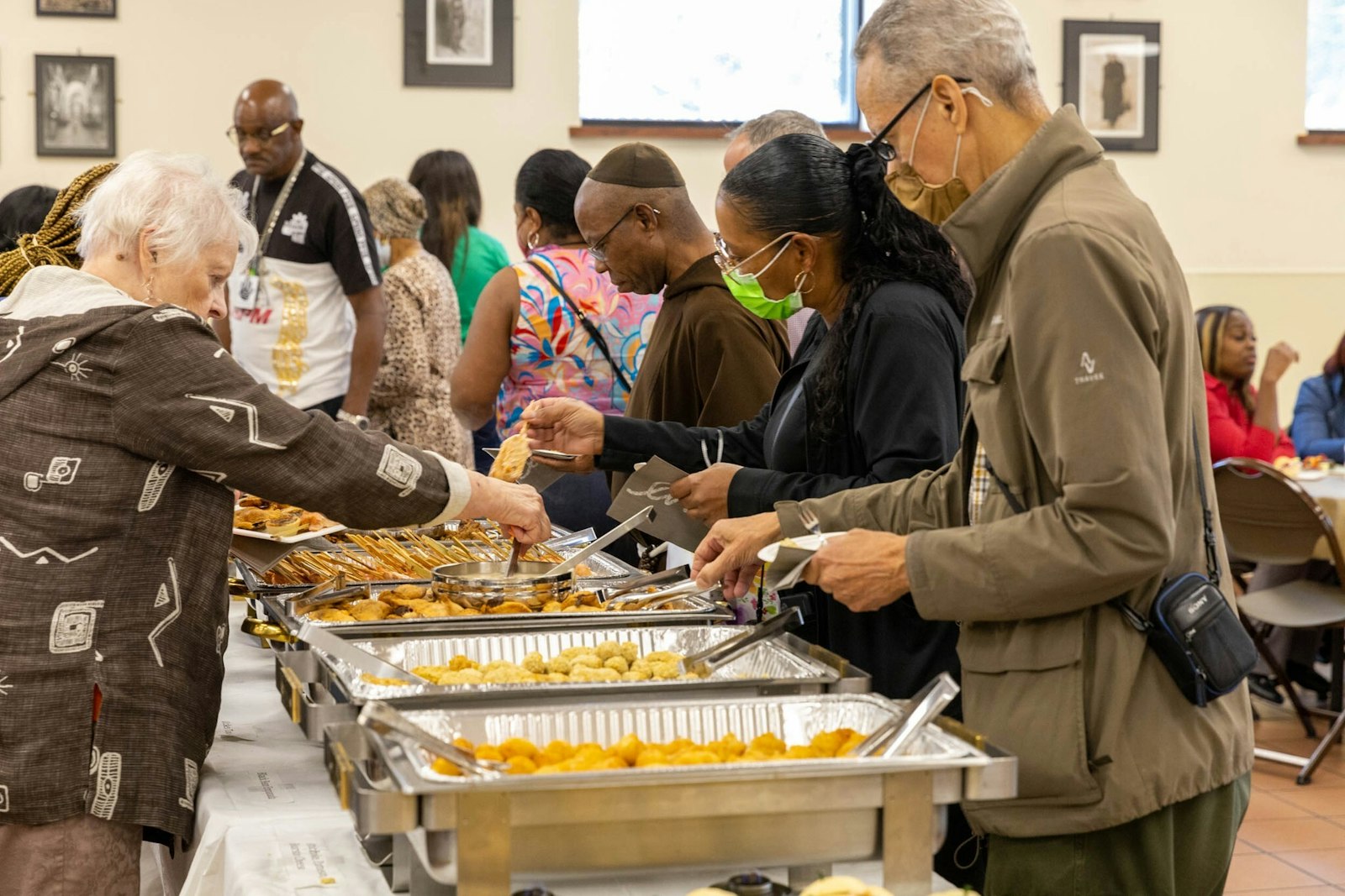 Many of the soup kitchen's patrons suffer from mental health disorders, which requires staff and volunteers to be sensitive to various needs, Bro. Malloy said.