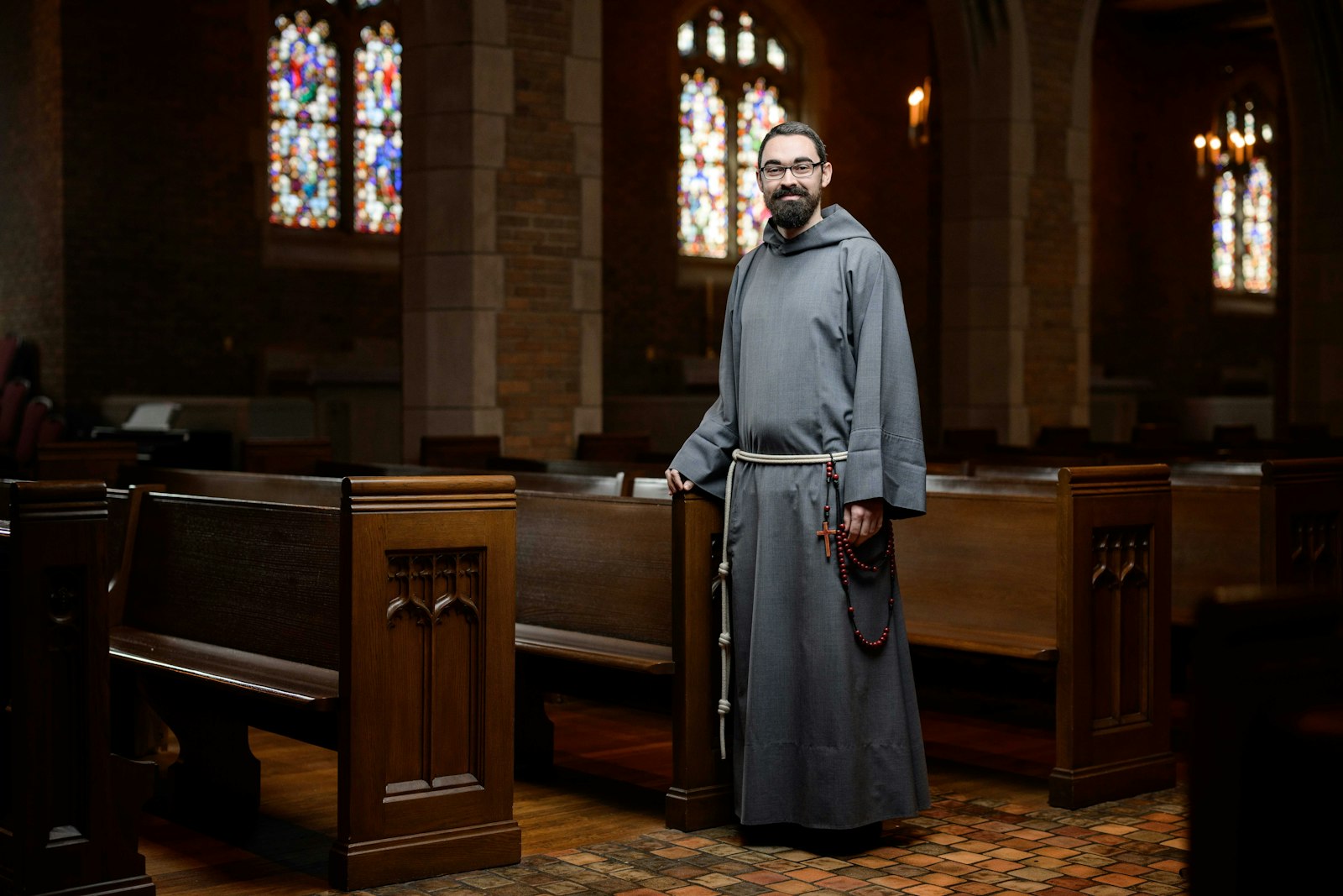 Bro. Elijah DeLello, FHS, will be ordained a transitional deacon for the Franciscan Friars of the Holy Spirit. He currently lives and serves at St. Mary of Redford Parish in Detroit.