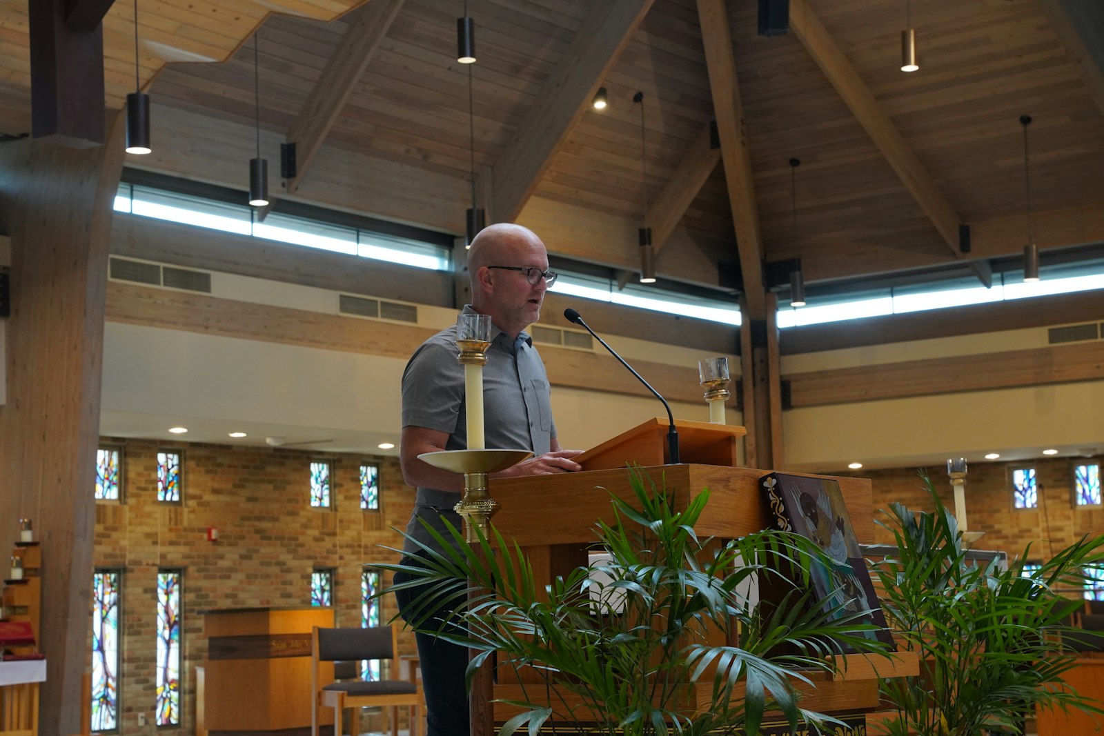 Scott Gordon, a member of St. Joseph the Worker Parish in Lake Orion, offers a testimonial about the faith of his late father.