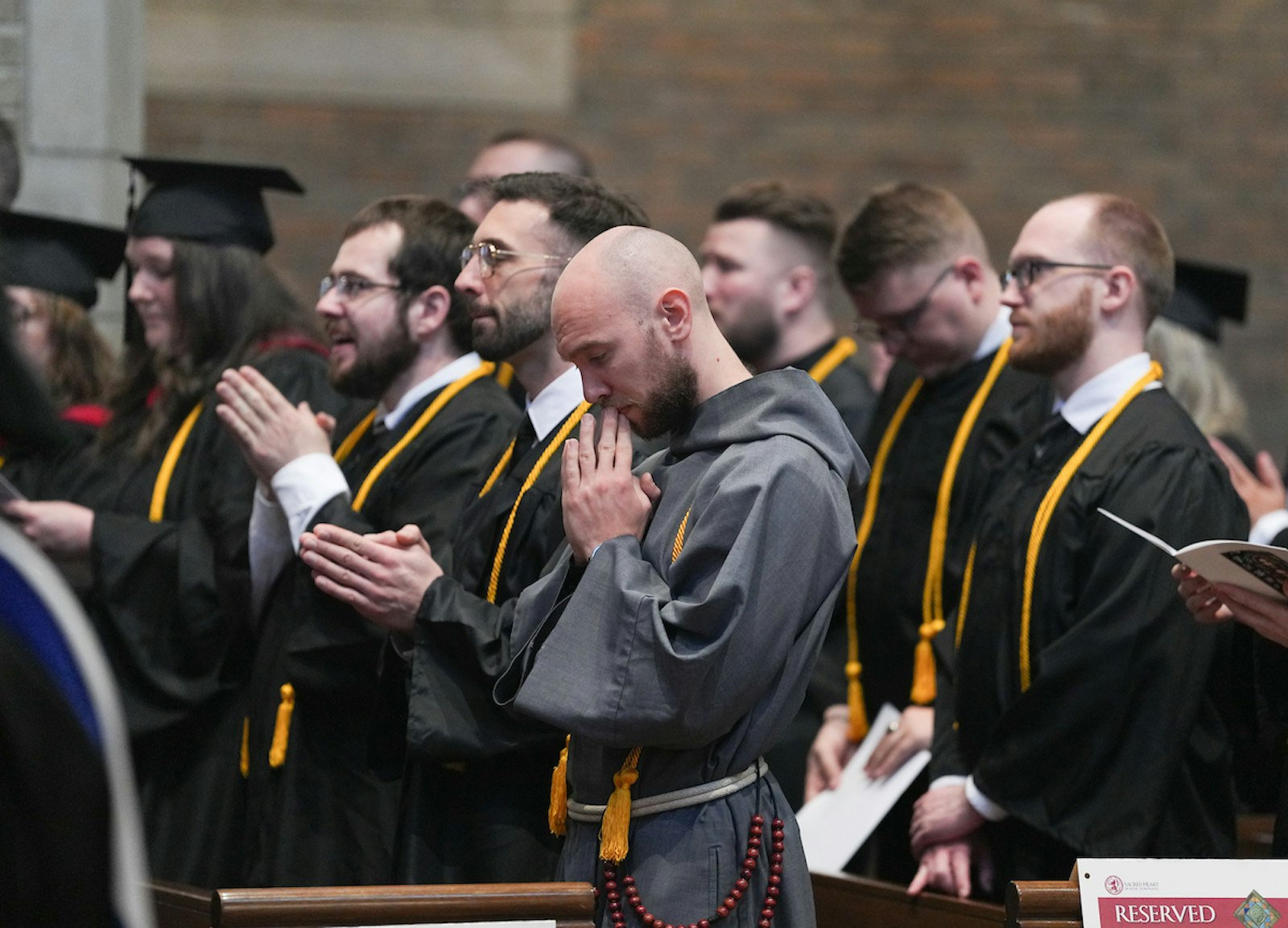 Fr. Mabee said it was up to the graduates to take Christ’s presence at Sacred Heart Major Seminary out into the world and use the lessons they learned at the school to become vehicles for the New Evangelization.
