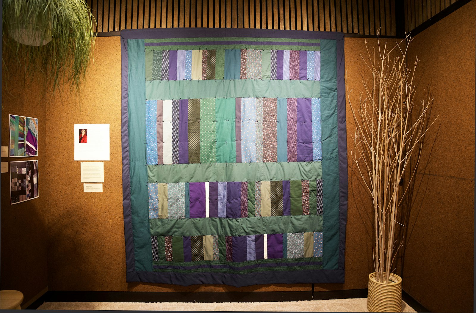 Through quilting, Sr. Turner said, she was able to take the diversity of colors and shapes to create a new unity.