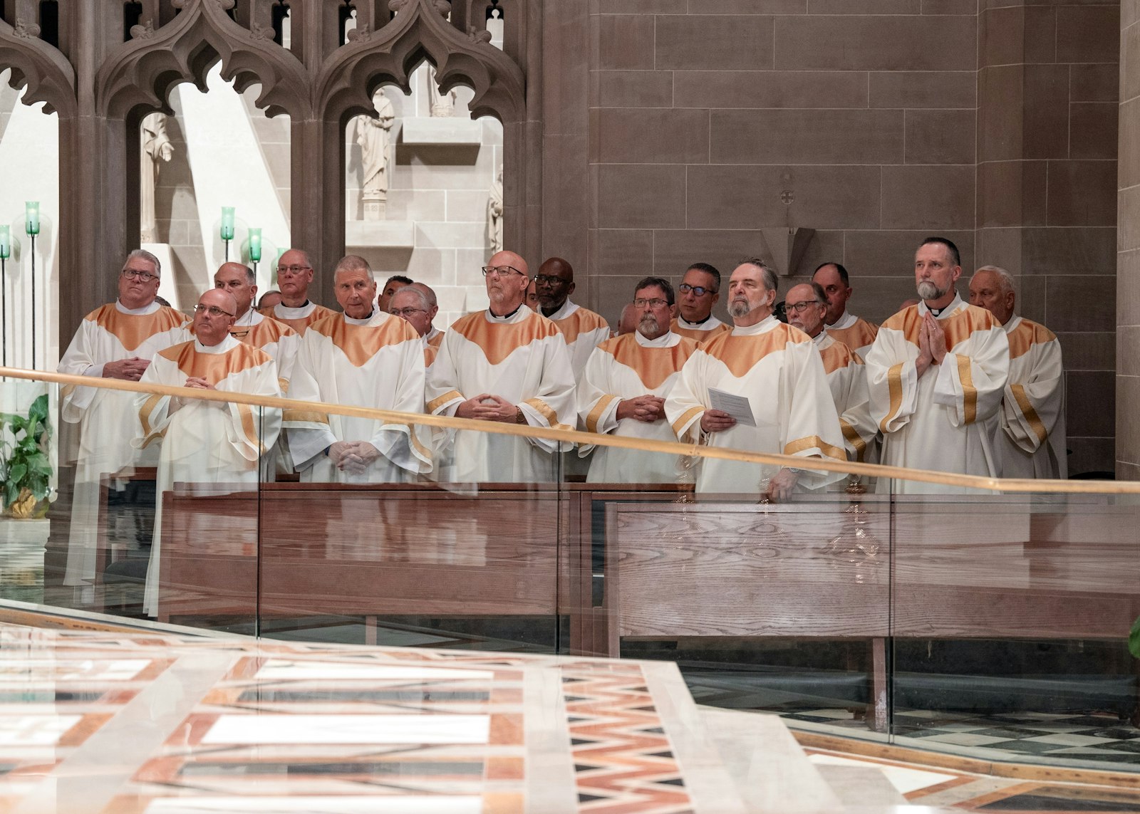 Deacons are witnesses to the Pascal love of Christ, Archbishop Vigneron said.