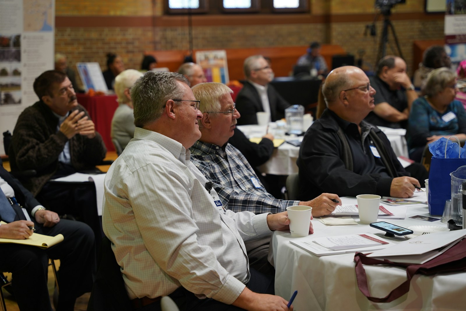 The professional development day was sponsored by Catholic Funeral and Cemetery Services to better equip ministers to walk with those making end-of-life medical decisions and with families dealing with death, as well as accompaniment from hospice to mourning.