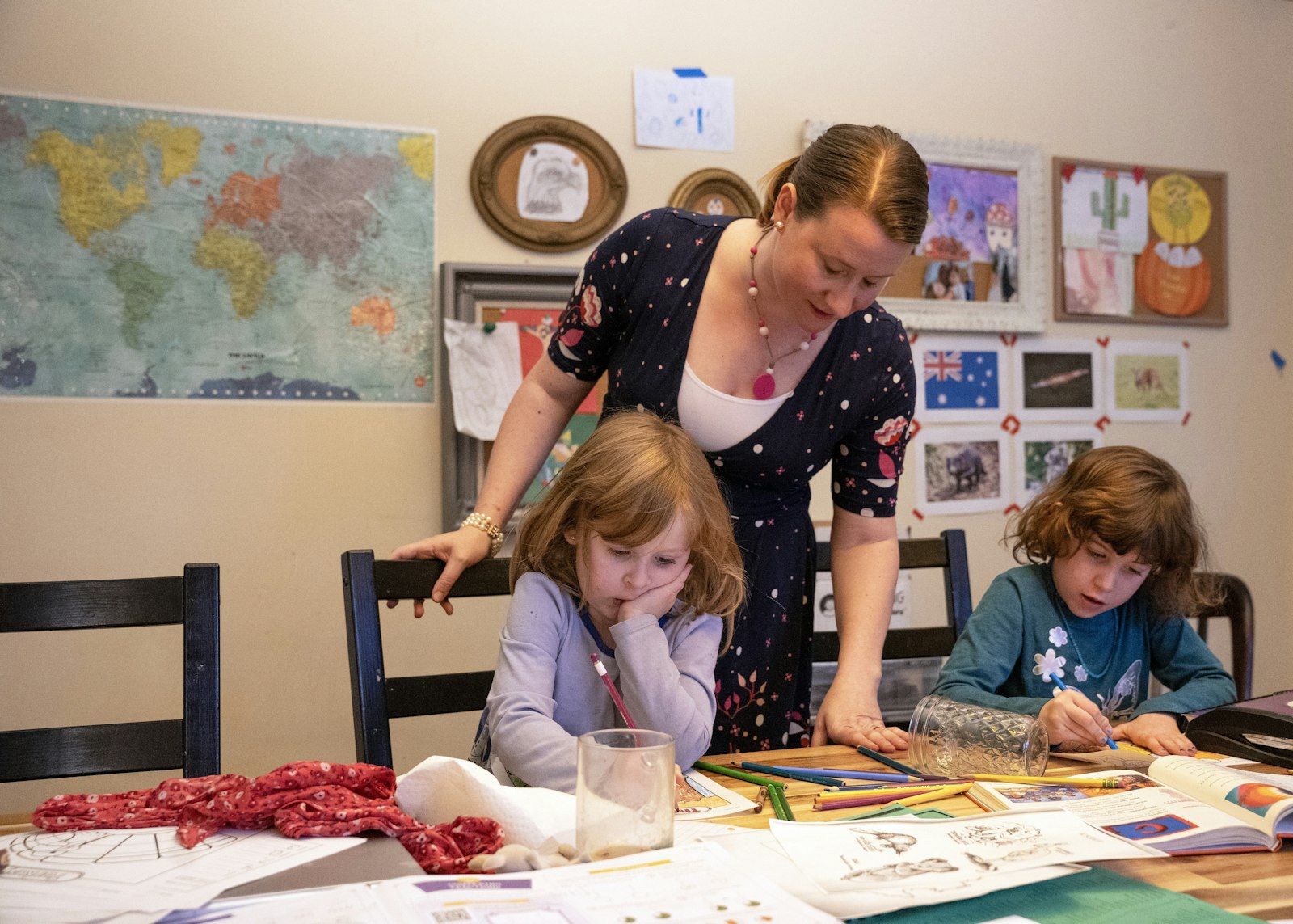 Pressprich relies on her Montessori training to write her books and teach her children, with a focus on their dignity and ability to comprehend more than adults often give them credit for.