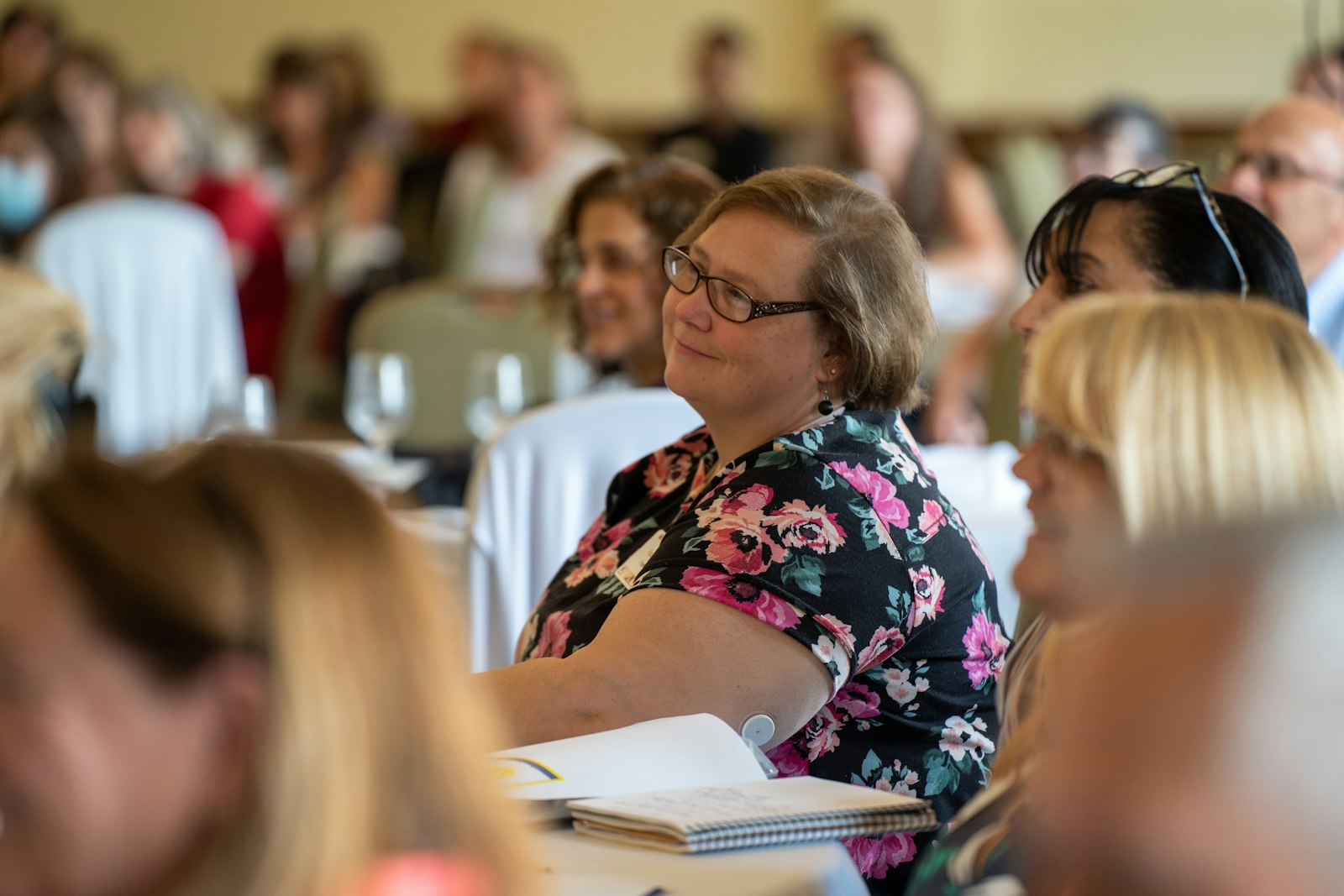 Attendees at the conference listen to Sr. Paruch's keynote. The conference also included breakout sessions, Mass and lunch. (Valaurian Waller | Detroit Catholic)