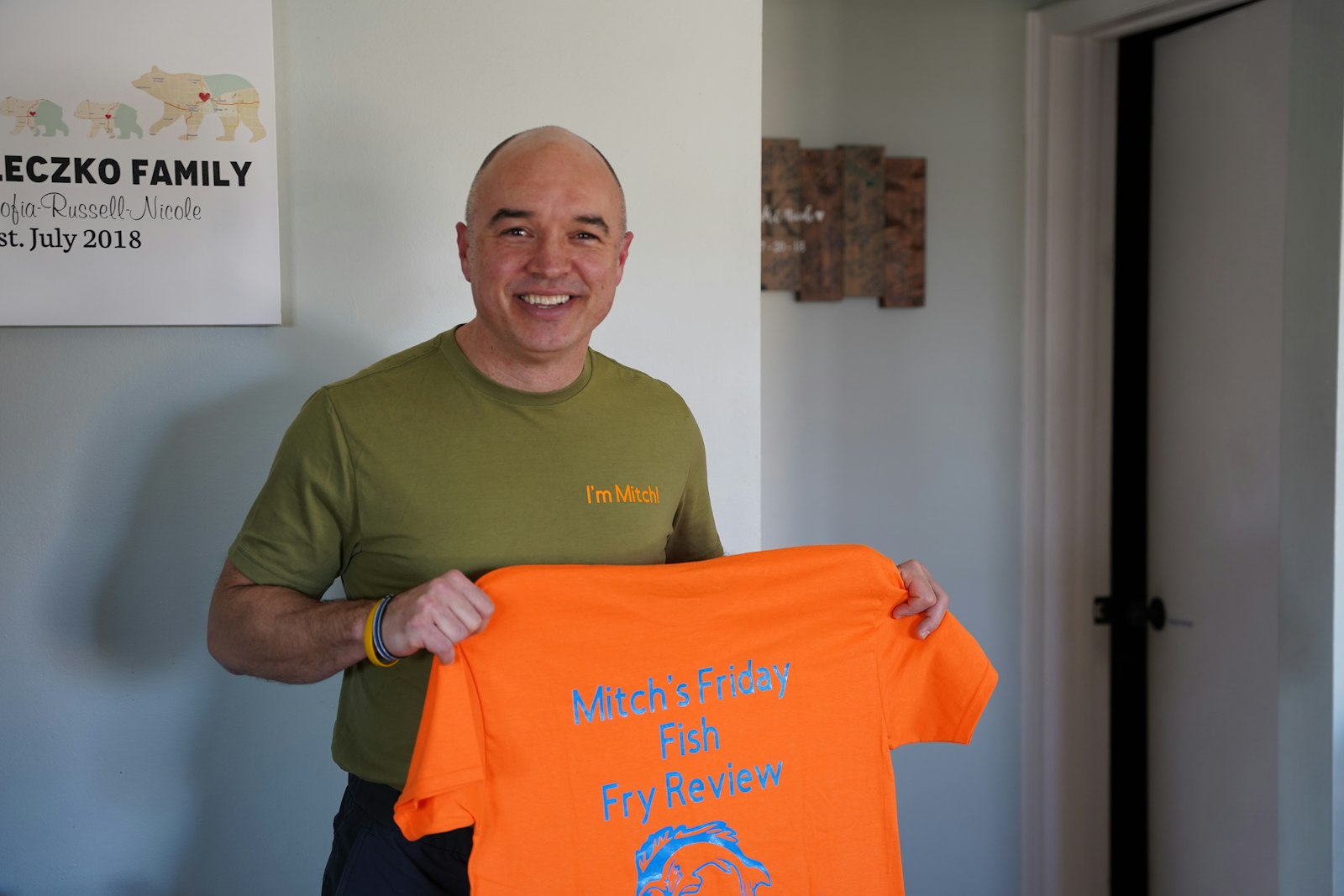 The success of Koleczko's reviews prompted him to make t-shirts to wear when he visits a new parish. So if people follow my page and recognize me, come up and say hi ﻿— I like meeting people,” he said.