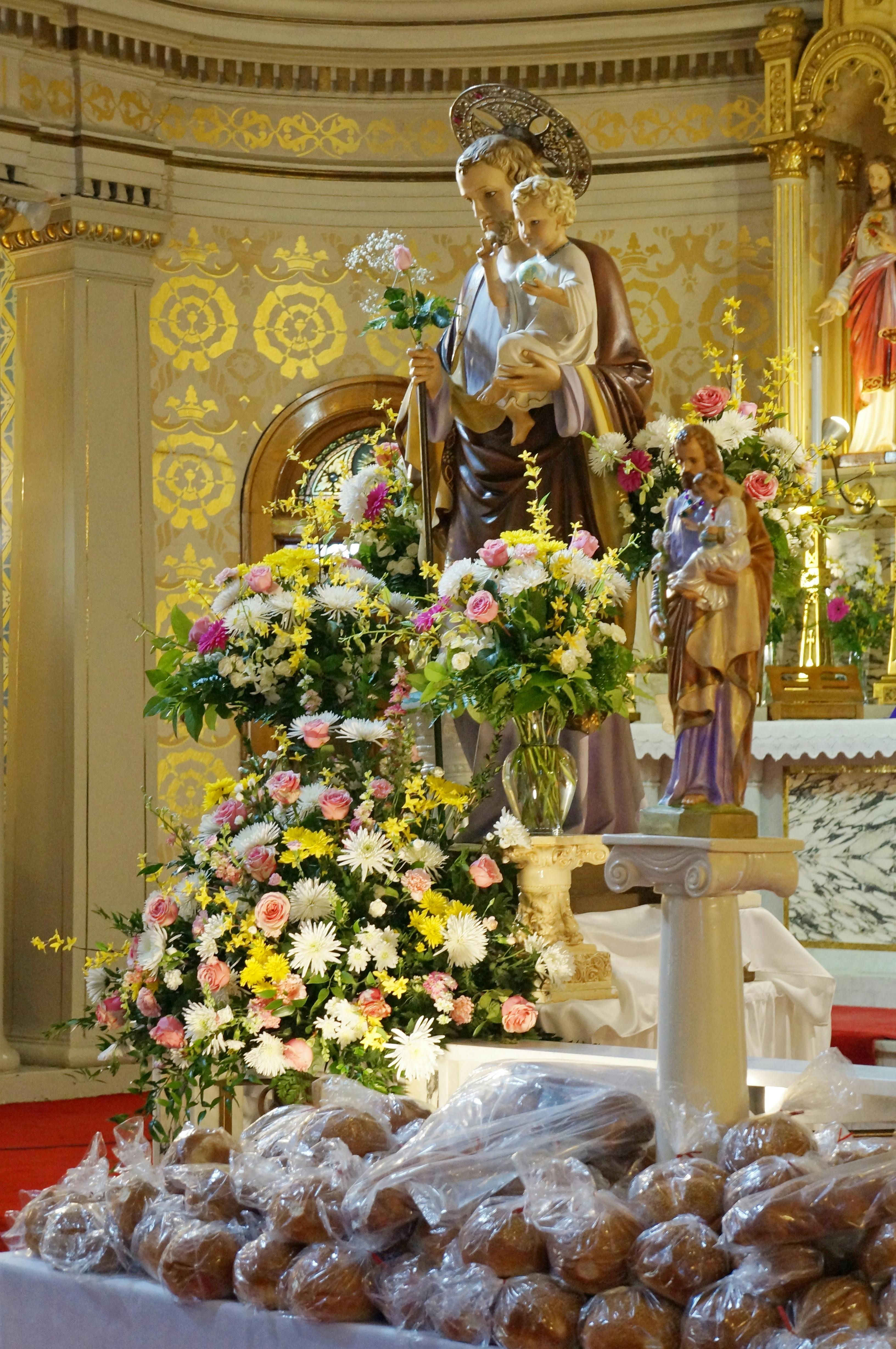 Tradition places the origin of the St. Joseph's Day table, or altar, during the Middle Ages, when local Sicilians prayed to the foster father of Jesus to end a drought. Centuries later, etiquette dictates that no one can be turned away from St. Joseph's table, in recognition of God's providence for all through the foster father of Jesus.