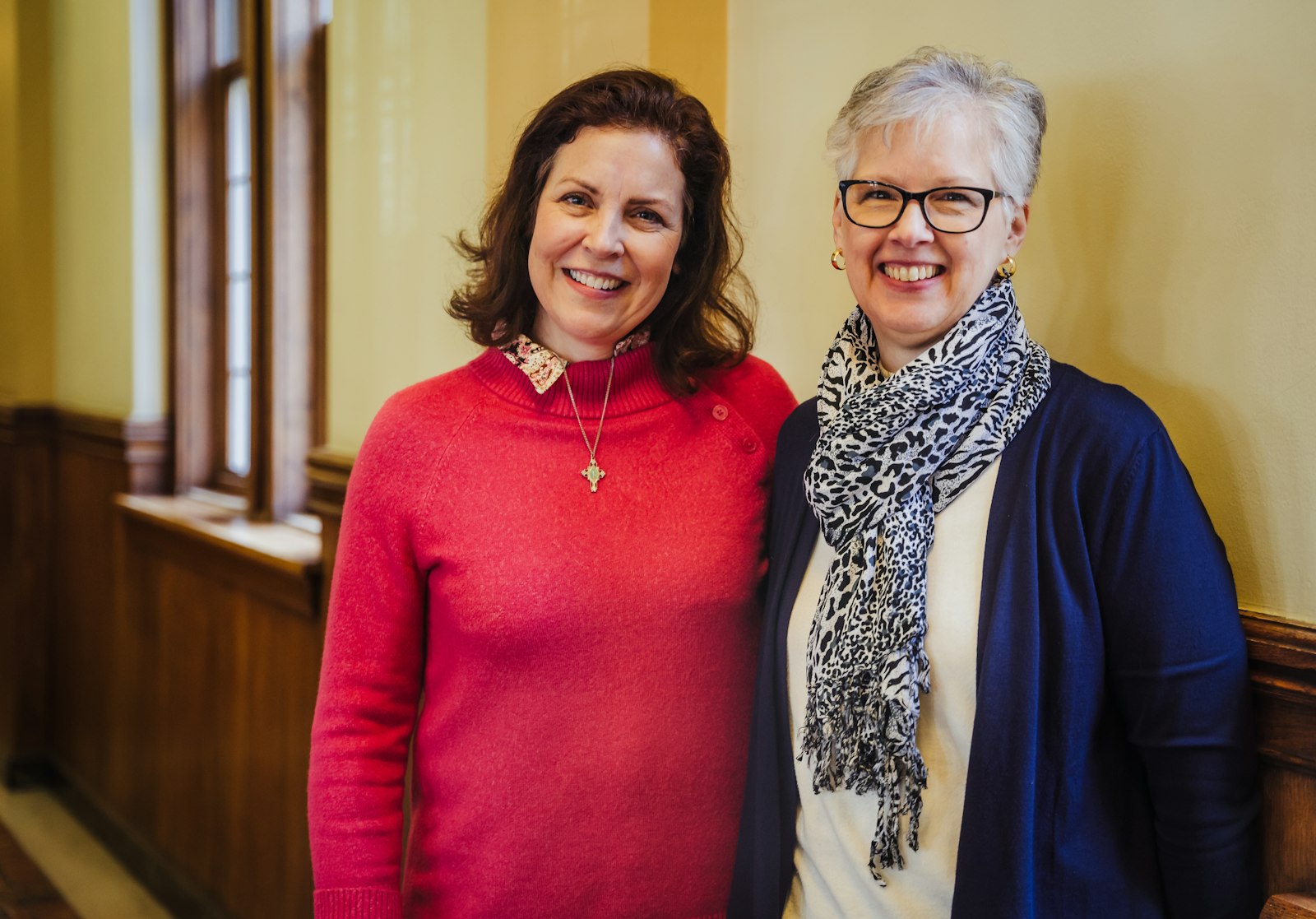 Dr. Sandra Morgan, left, and her colleague, Dr. Catherine Stark, said practicing medicine, particularly during the first few months of the COVID-19 pandemic, proved difficult, but that Christian health care workers helped to set the tone.