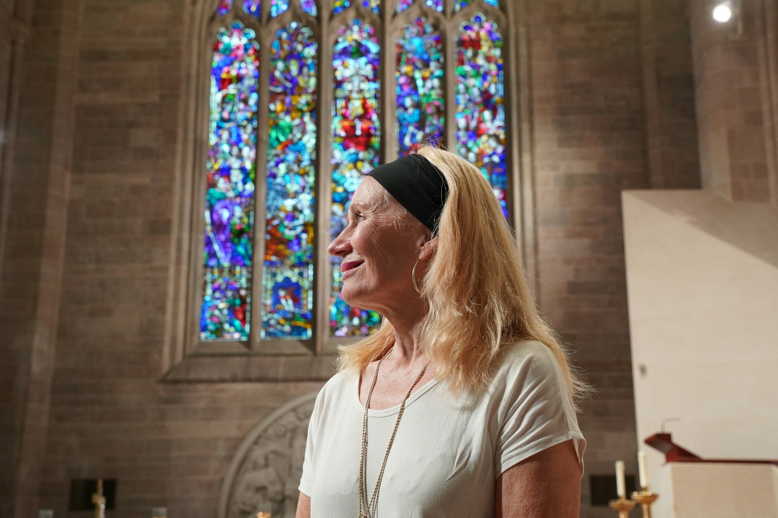 Fuller visits the Cathedral of the Blessed Sacrament every time she comes up to Michigan to visit family. The two nurses that found her in the cathedral gave her the name Mary Church, as opposed to the standard Jane Doe.