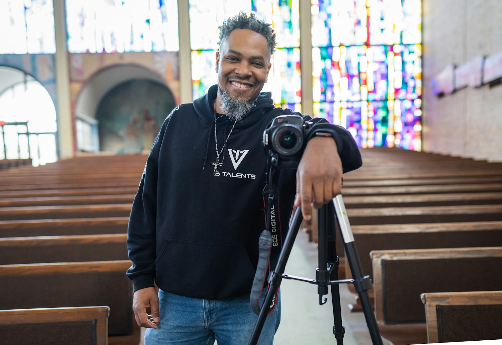 As a Black Catholic, Smith said he often posts videos about his faith and answers questions from followers curious about his religion. He's currently producing a series of videos about Black Catholic saints.