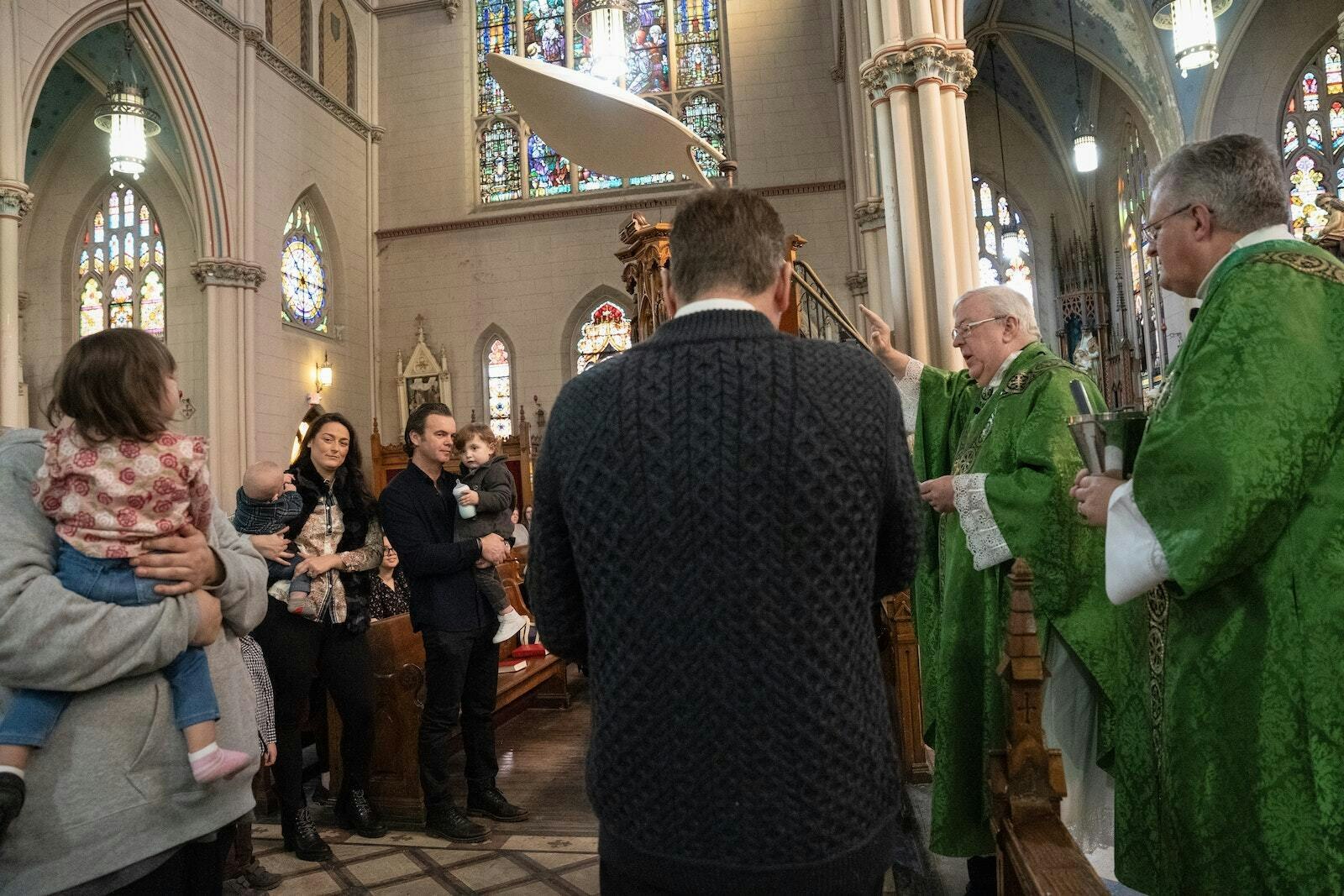 While these traditions aren’t practiced at every Catholic parish, Msgr. Kosanke believes carrying on the traditions and customs that many parishioners brought with them from home is essential.