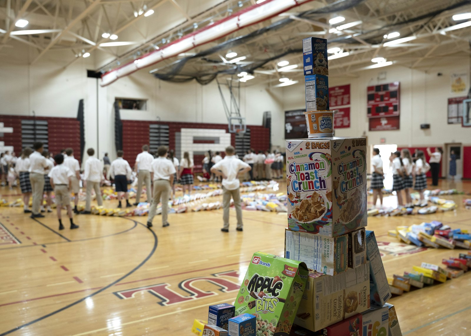 Word of the cereal drive spread after the effort was profiled in the Grosse Pointe community newspaper, Kesteloot said.