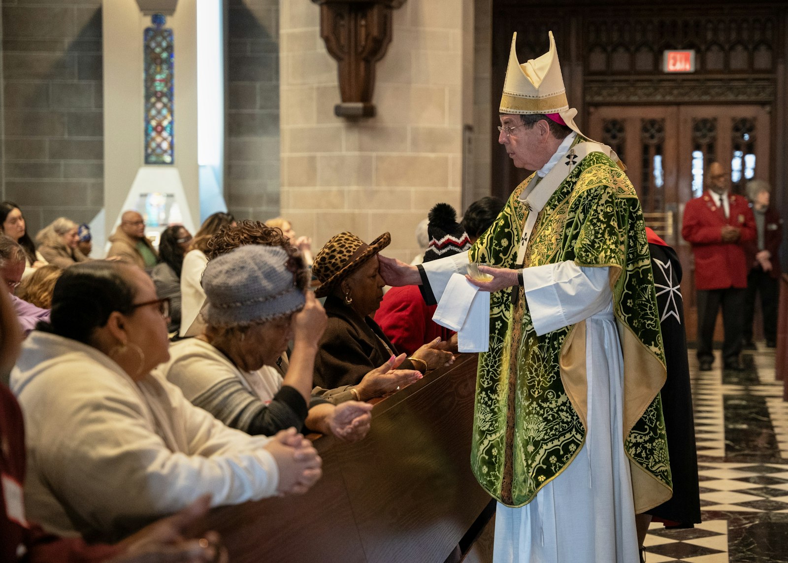 Sickness offered alongside the suffering of Christ makes the community richer, Archbishop Vigneron said to the congregation, which included individuals with illnesses, their families and caregivers and members of the Order of Malta, whose primary charism is ministering to the sick.