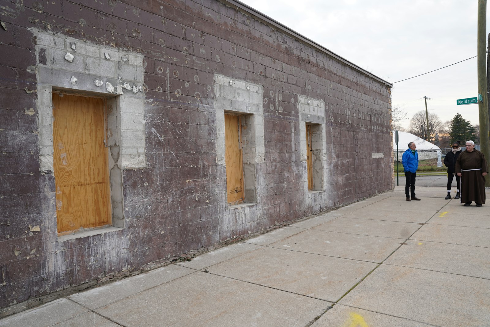 A big feature of the Capuchin Soup Kitchen renovations will be expanding the windows to allow more sunlight to come in and allow guests to look both in and out of the building. Bro. Wegner wants the soup kitchen to have more of a restaurant feel than that of an "employee breakroom." (Daniel Meloy | Detroit Catholic)