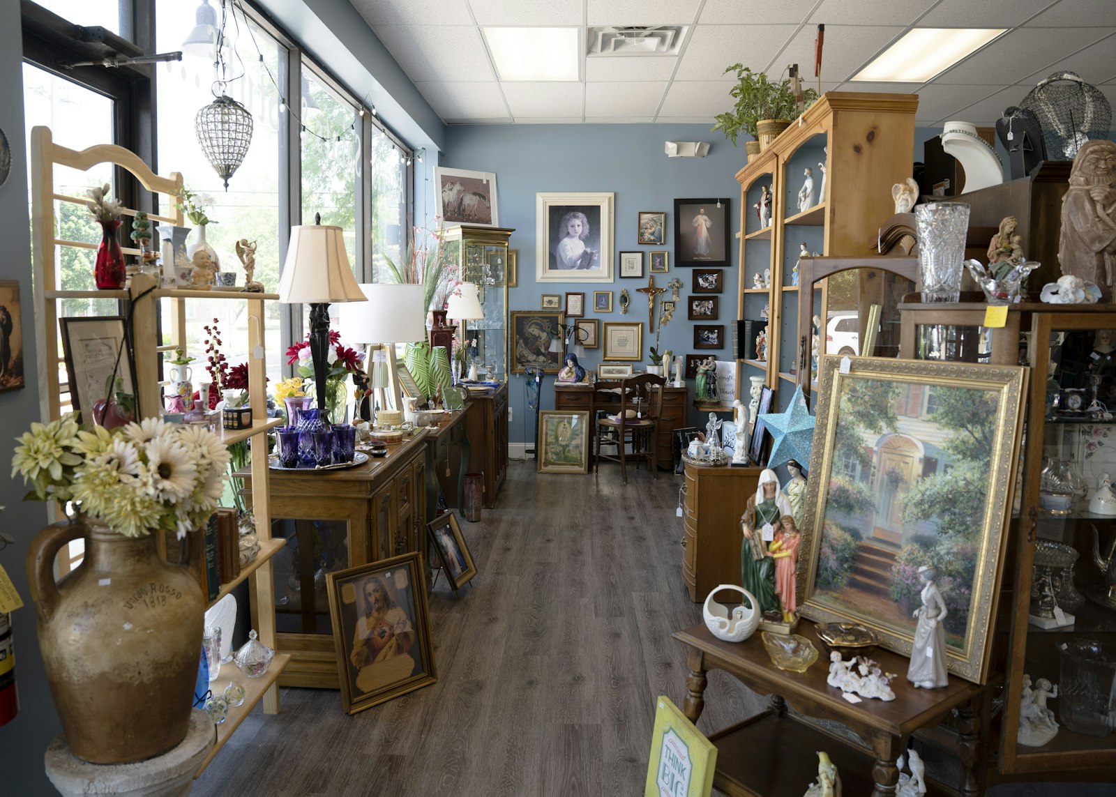 Dillon’s store is meticulously curated, and she encourages people to come in simile to browse and for the experience.
