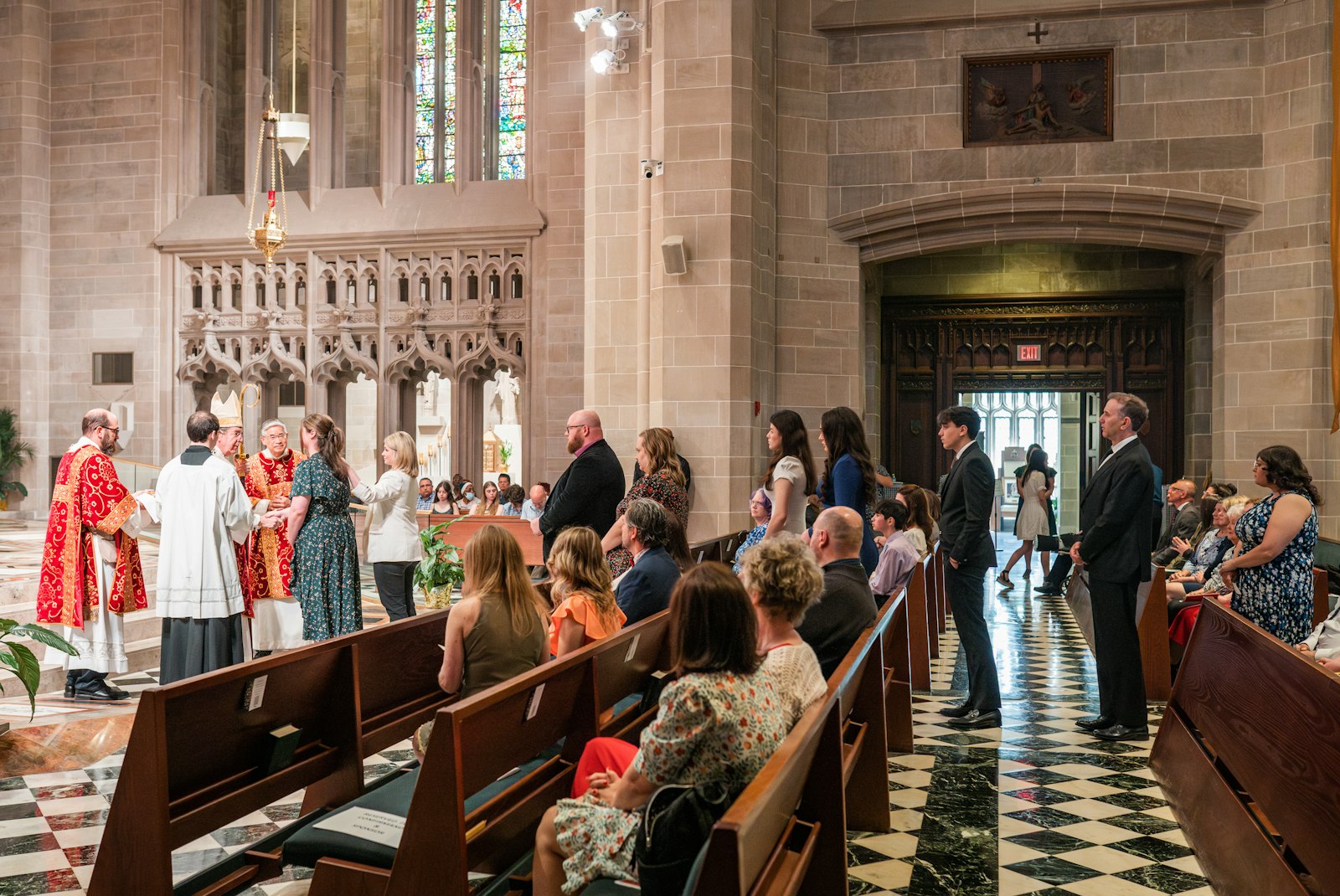Through confirmation, all of the God-given gifts and talents one possesses become consecrated to the work of the mission to bring the world back into the embrace of God the Father, the archbishop said.