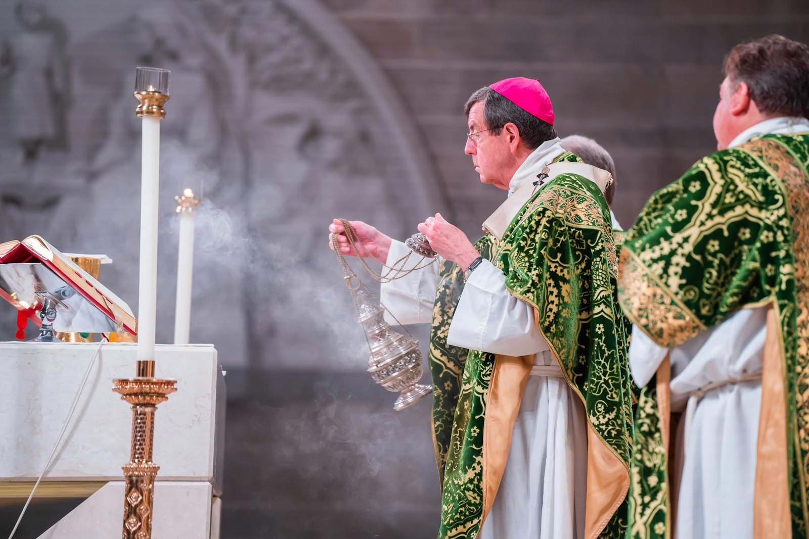 Advancing a culture of life starts with creating a society in which women and families receive the help they need to sustain their families, Archbishop Vigneron said, pointing to initiatives such as the Archdiocese of Detroit's "Walking with Moms in Need" as an example of ways to support mothers in crisis pregnancies.