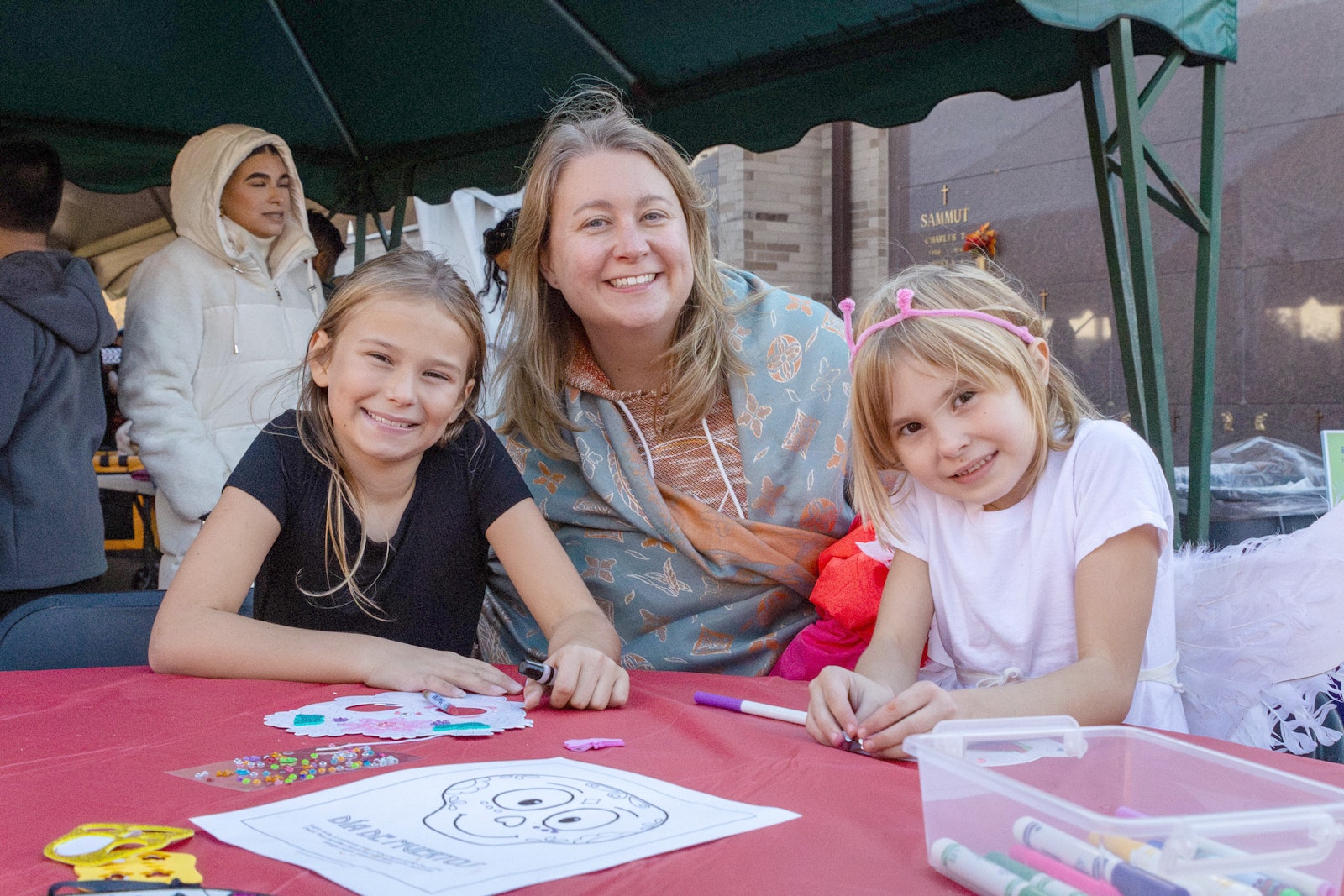 In addition to traditional music and dancing, the celebration included face painting, food trucks and activities for children and families.