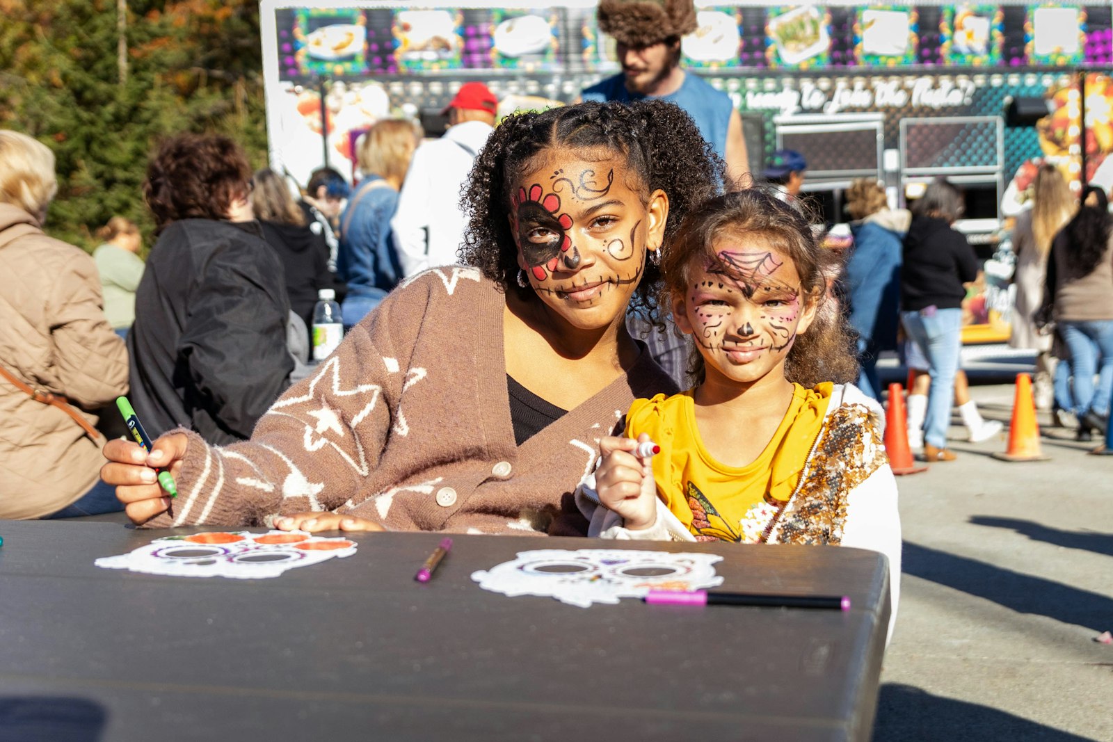 Children and families gathered at Our Lady of Hope Cemetery to share in the celebration, which originated in Mexico but has spread to other regions, including the United States.