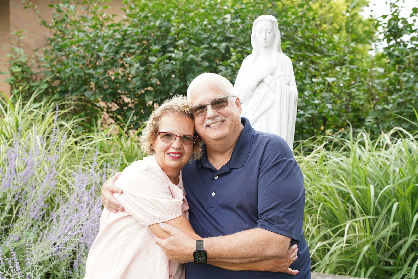 Paul Kuplicki with his wife, Carol. The couple are deaf, as are there two adult children, and credit the St. John's Deaf Center for building a strong faith in their family and the sense of community the deaf center brings.