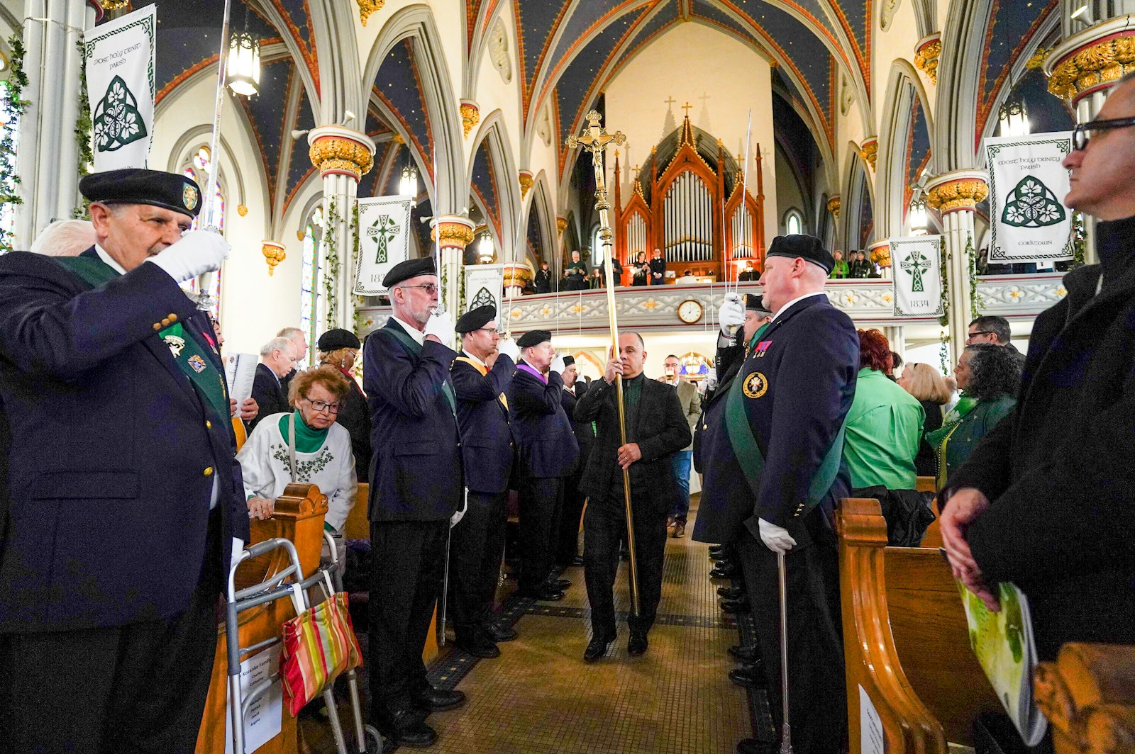 One of the city's oldest Catholic celebrations, the St. Patrick's Day Mass at Most Holy Trinity hearkens back to the parish's founding by Irish immigrants in the 1830s.
