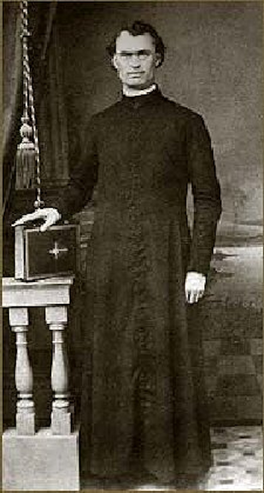 Fr. Patrick Manogue is pictured in the 1860s.