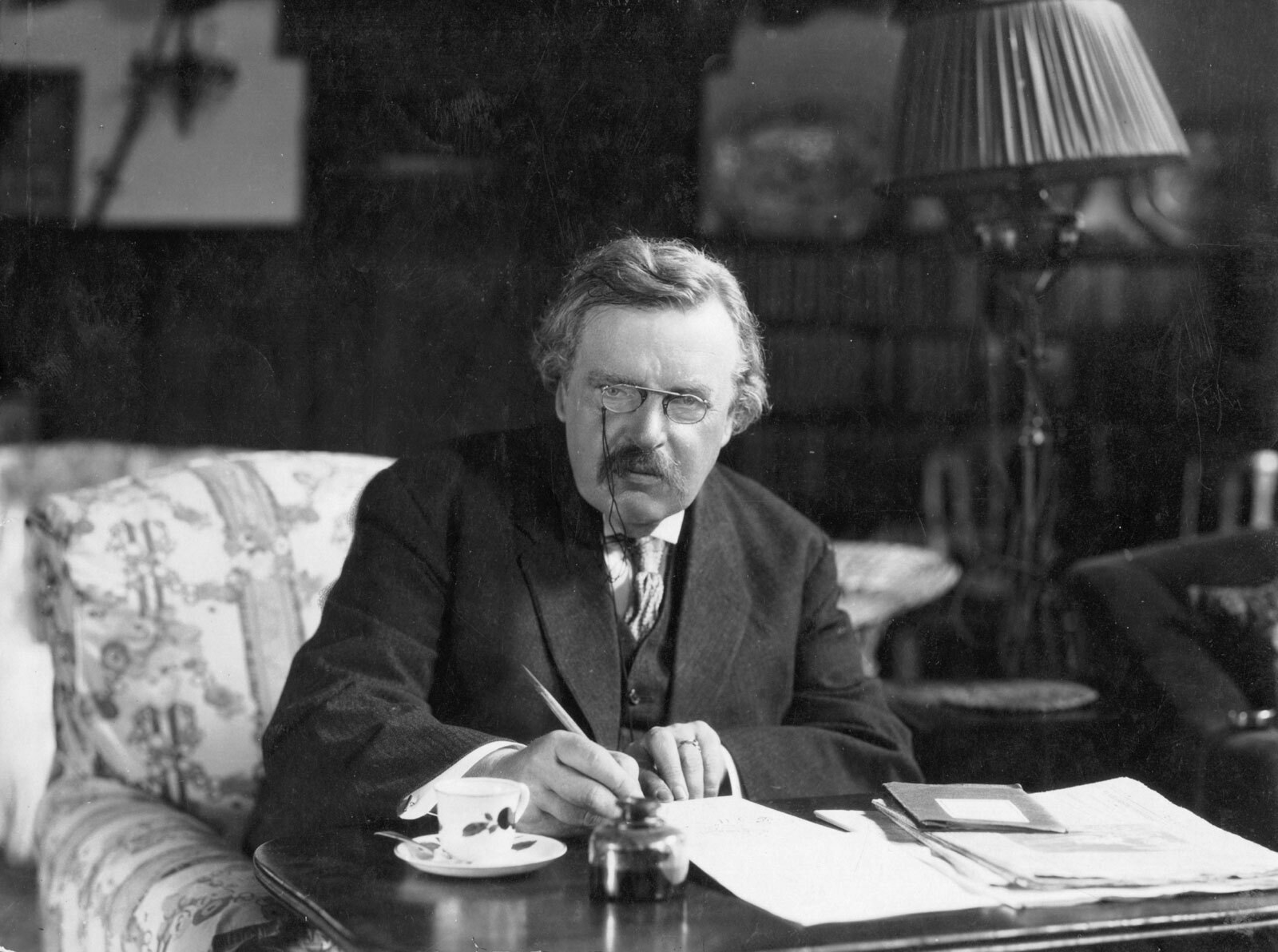 Gilbert Keith Chesterton was an Catholic English writer, philosopher, poet and apologist whose work has inspired countless through the past century. (Wikimedia Commons)