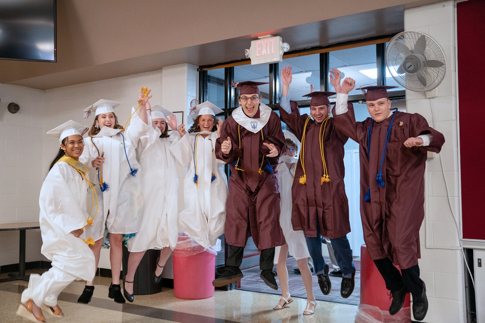 After starting their high school careers wearing masks and attending Zoom classes, the Class of 2024 finished their careers with broad smiles and bright dreams ahead.