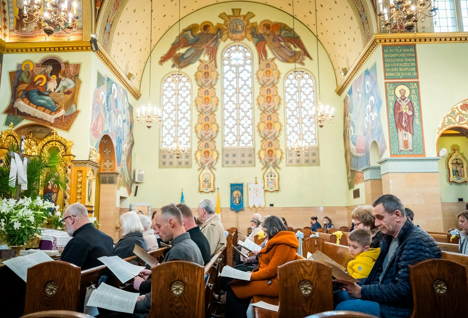 The Immaculate Conception Ukrainian Catholic community has had a particularly somber Lent and Holy Week with the ongoing war in their ancestral homeland. But Good Friday shows how death does not have the final say, God does, Father-Deacon Czornij said.