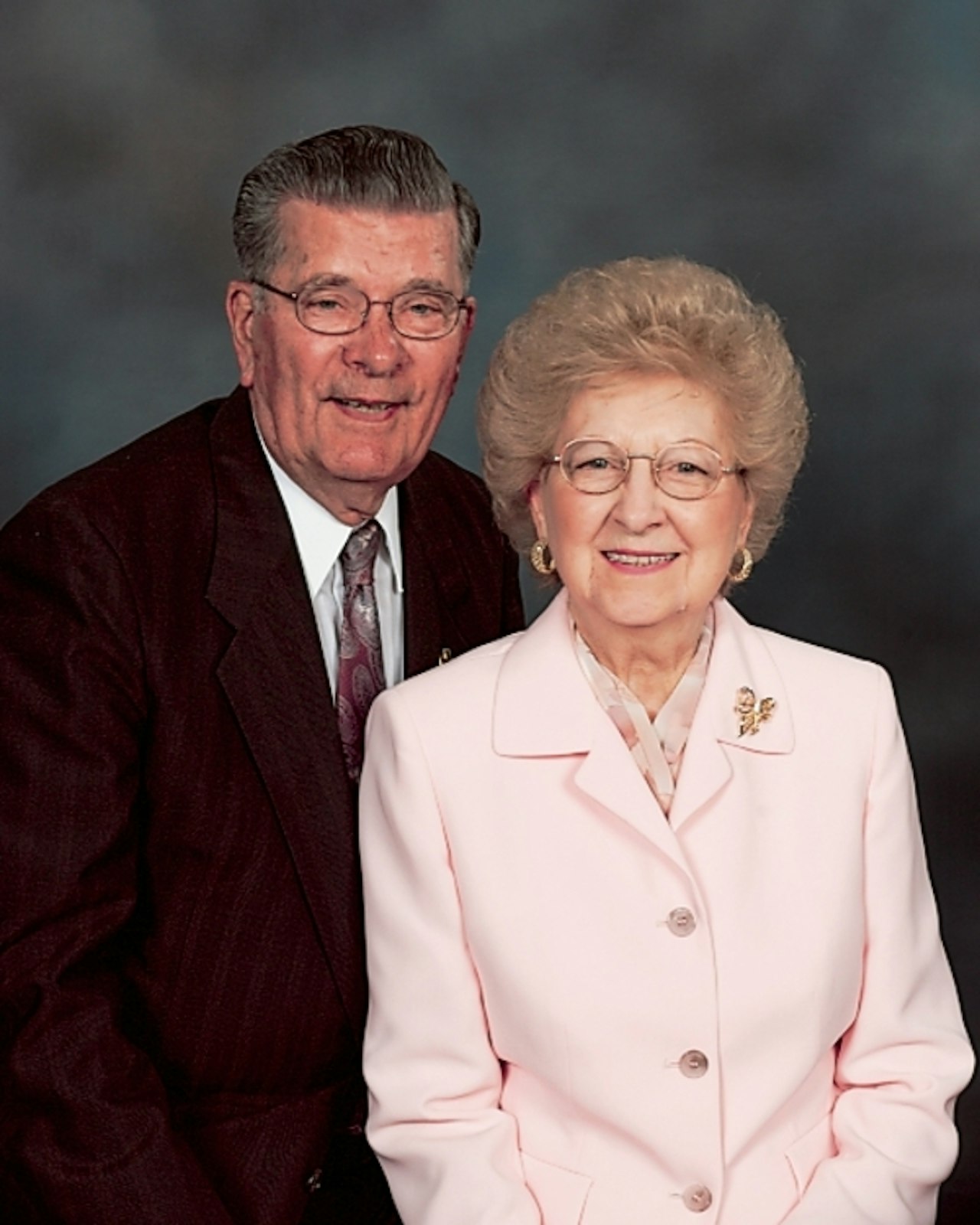 Deacon Jim Hensel with his wife, Sophie