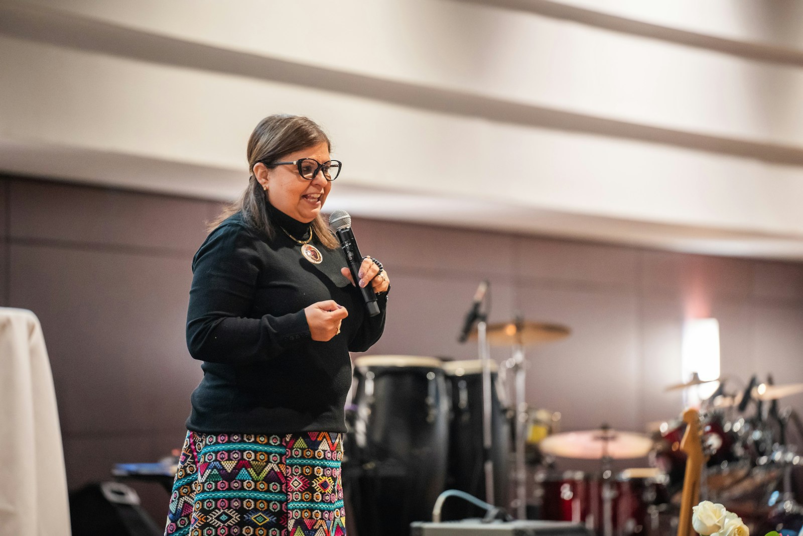 "La relación con Dios es la cosa más importante en la vida de una persona", señaló Dany Ruelas durante su charla.