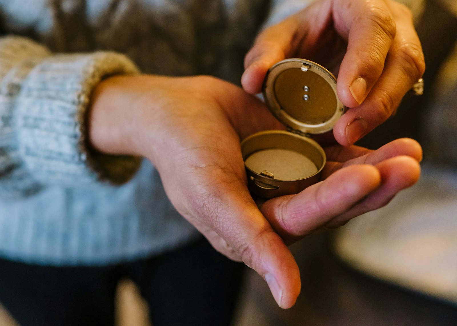 Ministers must keep the Eucharist in a special vessel, called a pyx, and go directly to the person who will receive it after leaving the parish with the host. Volunteers lead a brief, special prayer service with those who will receive.