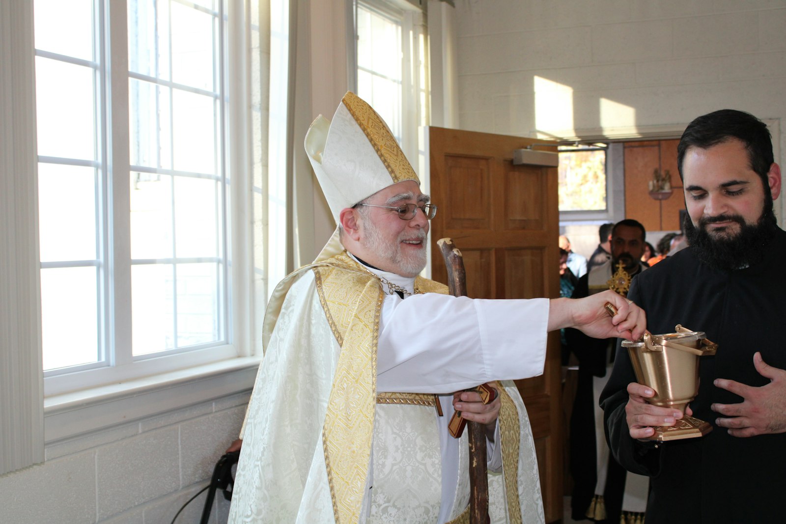 The Chaldean Eparchy of St. Thomas the Apostle was able to purchase the property as a result of a generous $2 million gift from the Boji family.