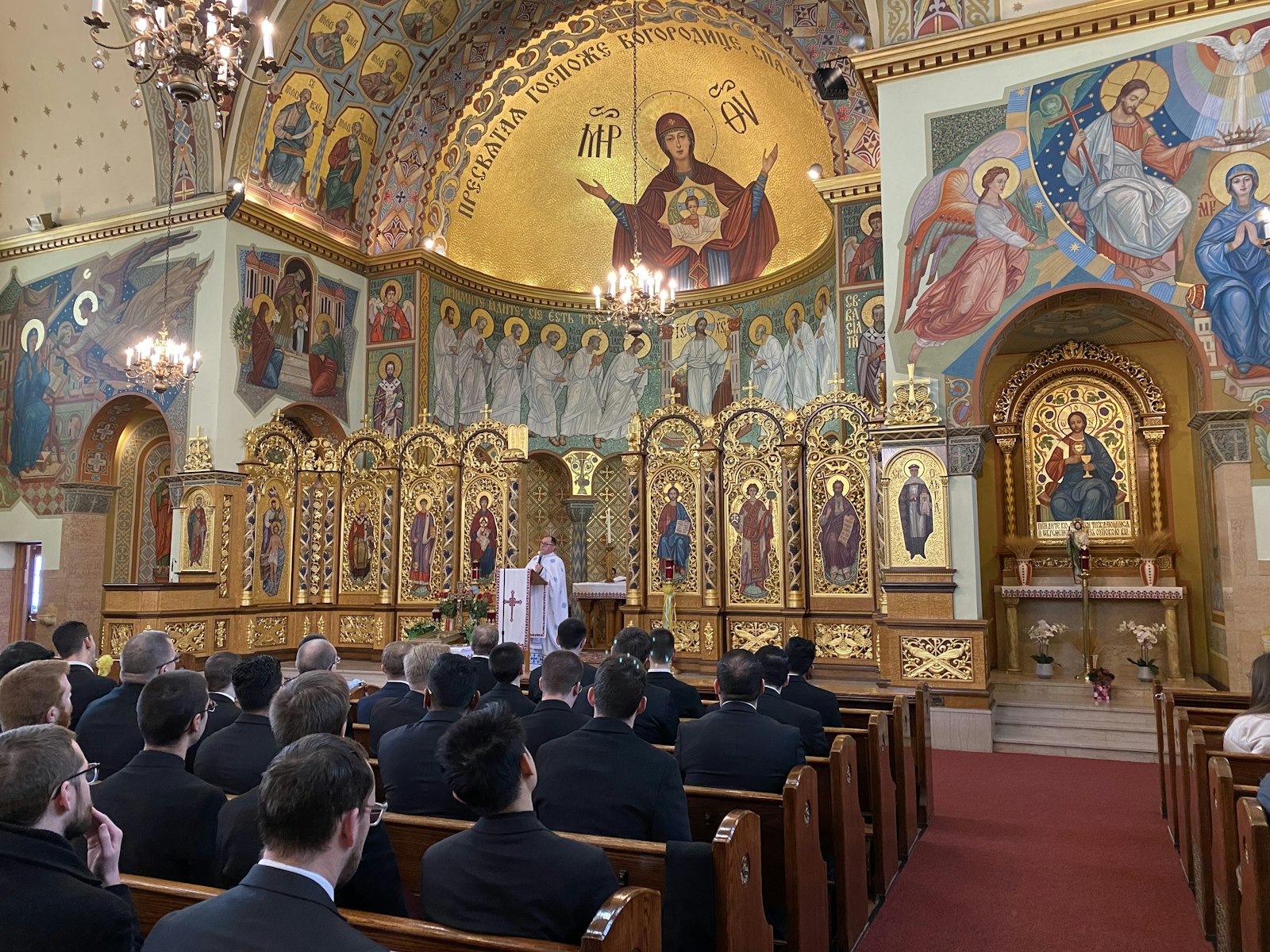 Immaculate Conception Ukrainian Catholic Church in Hamtramck celebrated a Divine Liturgy on Feb. 27 for peace in Ukraine after the country was invaded by Russia on Nov. 24.