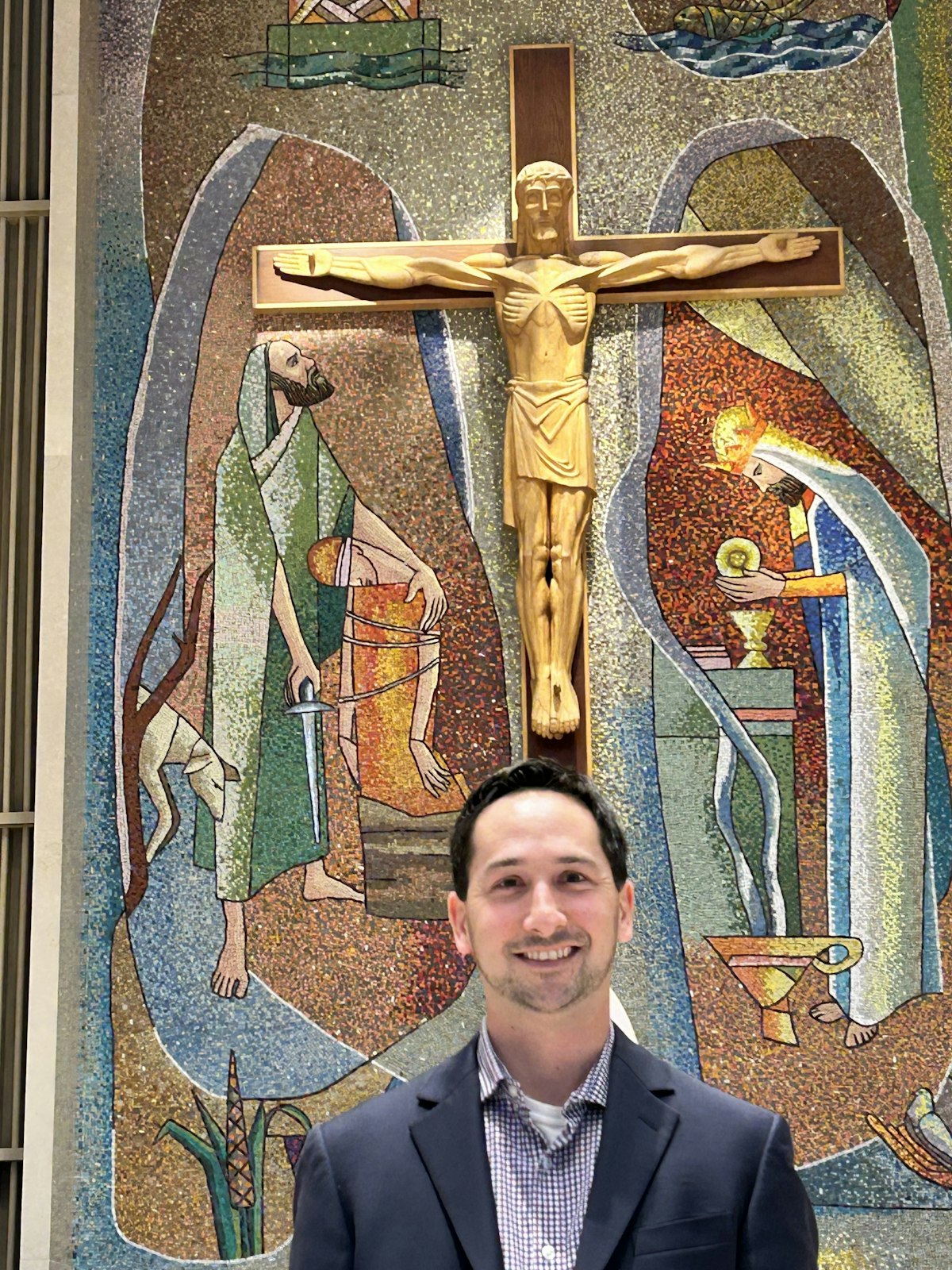 Gauvin said he loves his work at Holy Name, where he and Msgr. John Zenz strive to make every liturgy a spirit-filled occasion of prayer. "Msgr. Zenz and I work hard to try and make it cohesive and in the spirit of whatever the celebration is that day," Gauvin said.