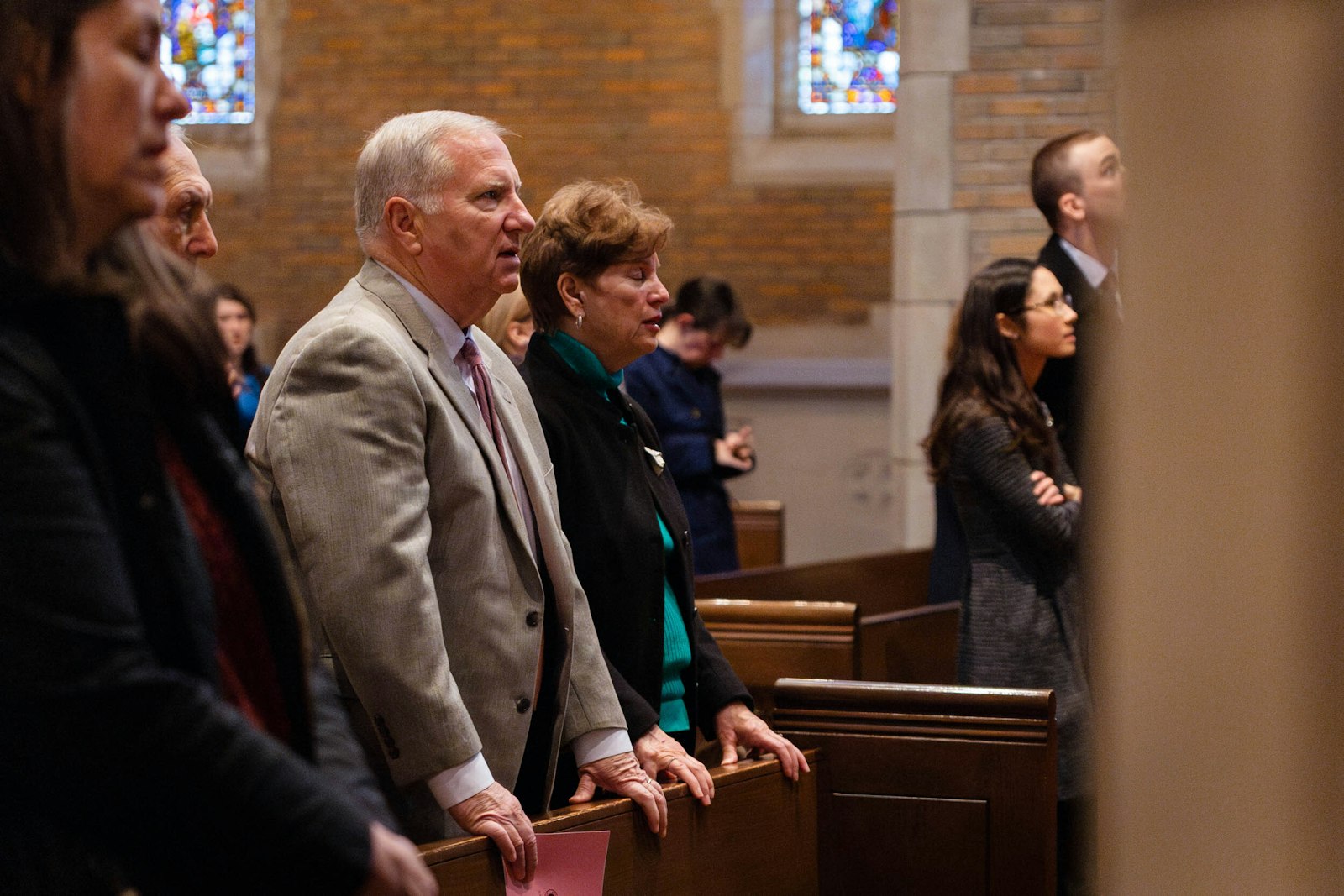 Catholic health care workers and their families attended the 2024 Rose Mass, which this year offered perspectives on the meaning of death and dying from a Catholic viewpoint.